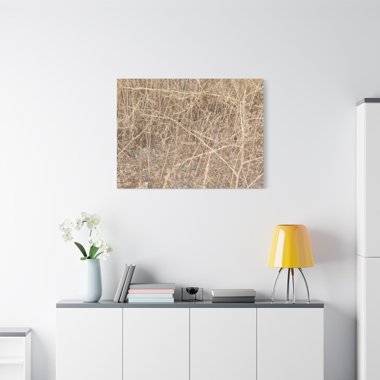 Dry Echoes - Unique Frameless Canvas Wall Art