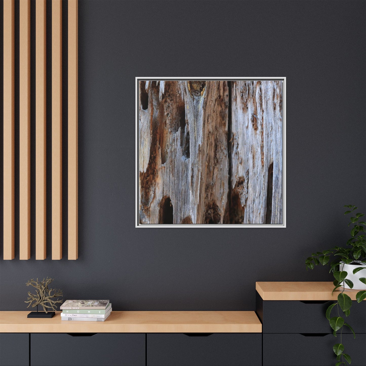 Decaying Splendor - Unique Stretched Canvas Wall Art