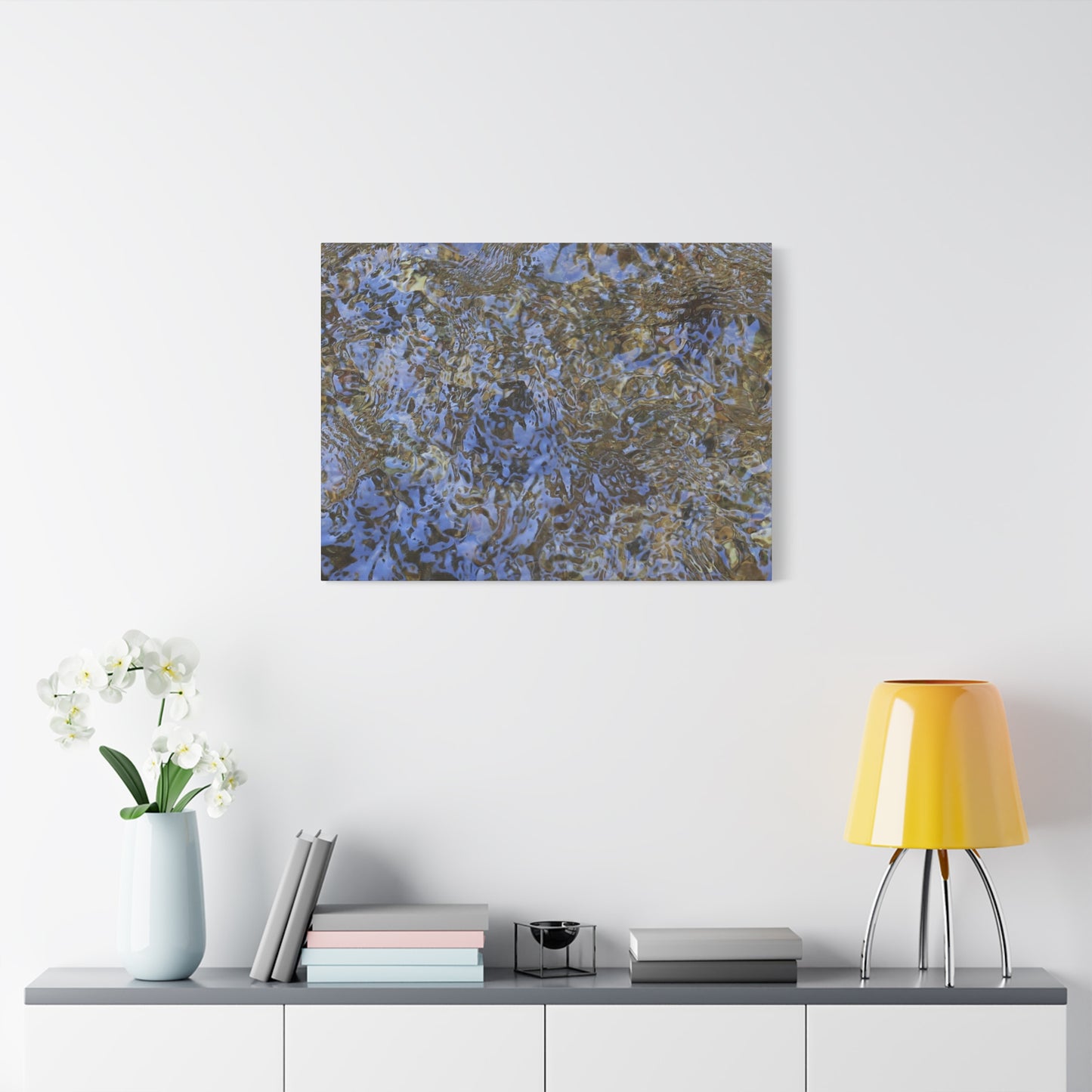 Ripples of Memory - Unique Frameless Canvas Wall Art