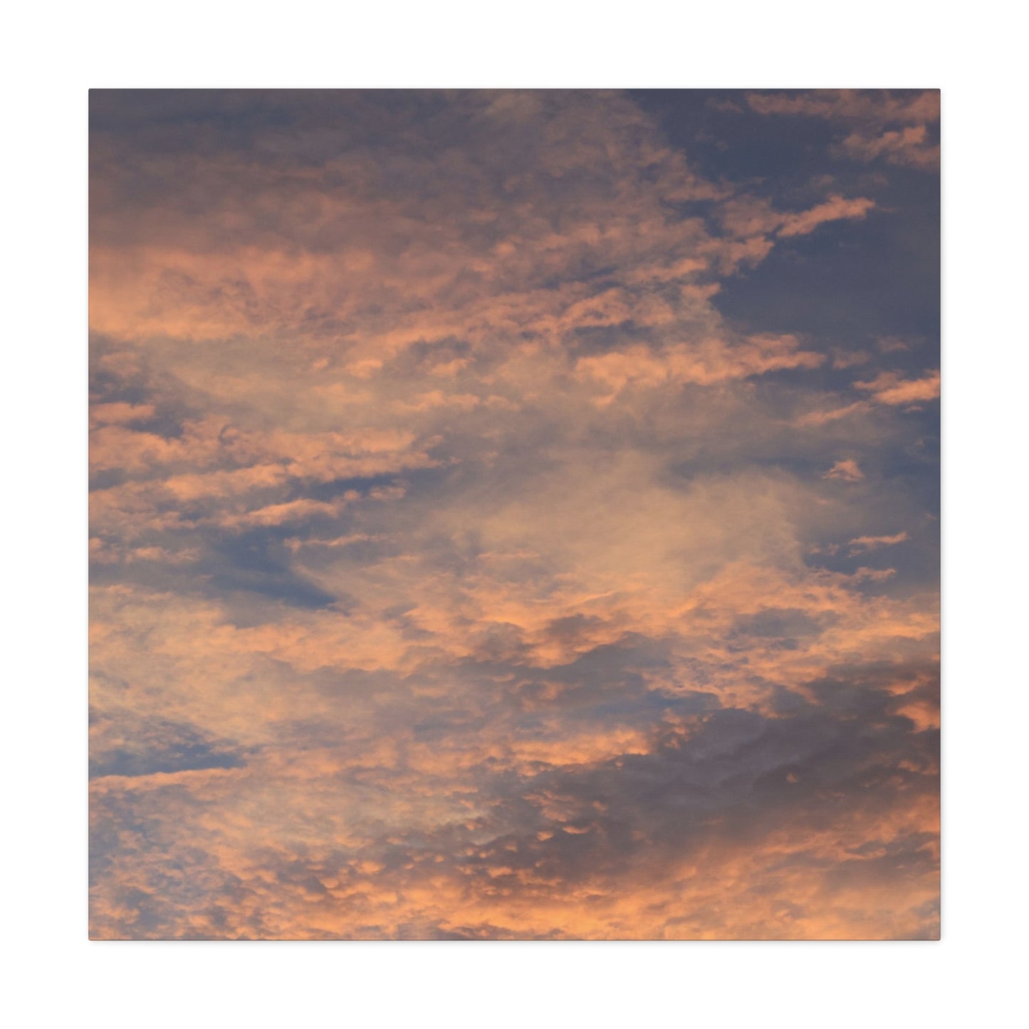 Sunset's Whispers - Unique Frameless Canvas Wall Art
