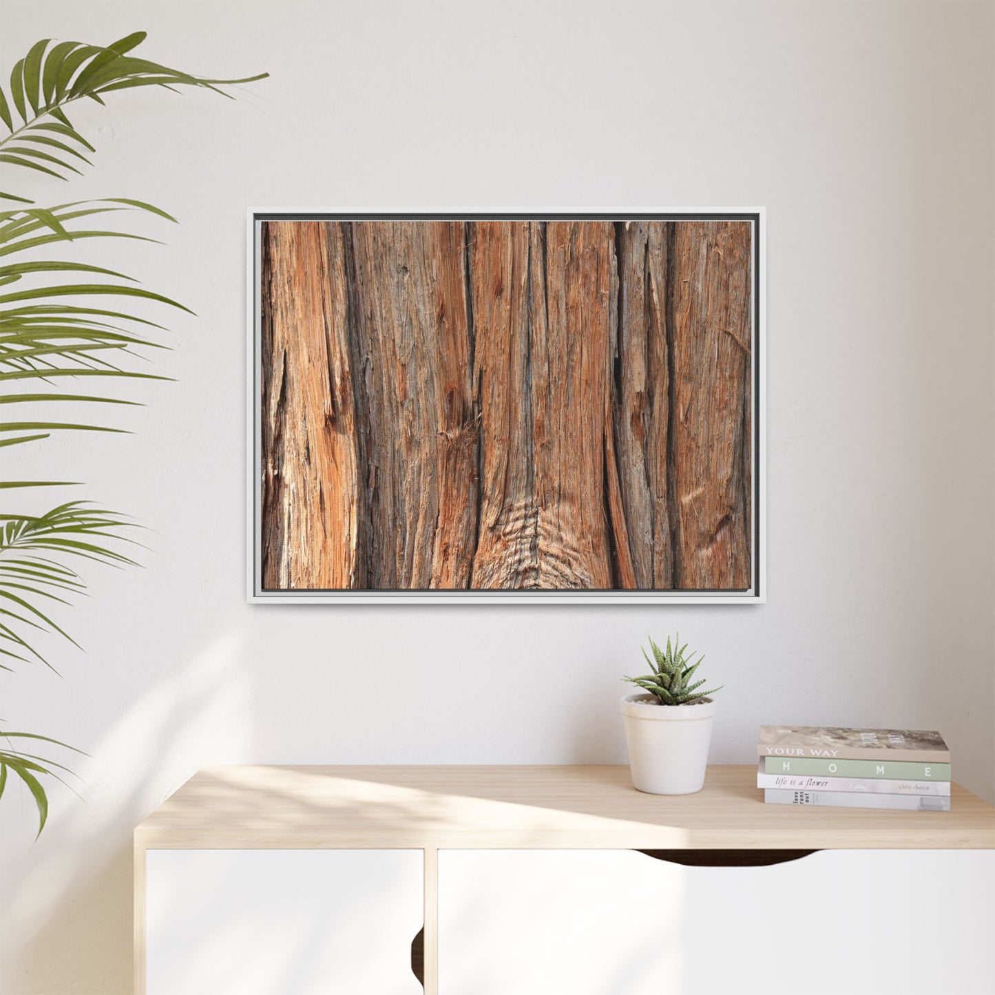 Echoes of Timber - Unique Stretched Canvas Wall Art