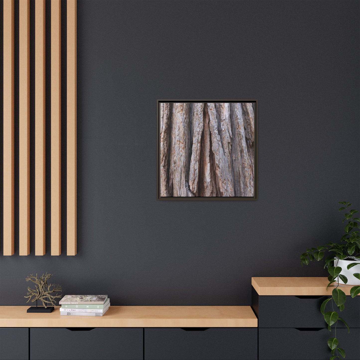Nature's Sculpture - Unique Stretched Canvas Wall Art