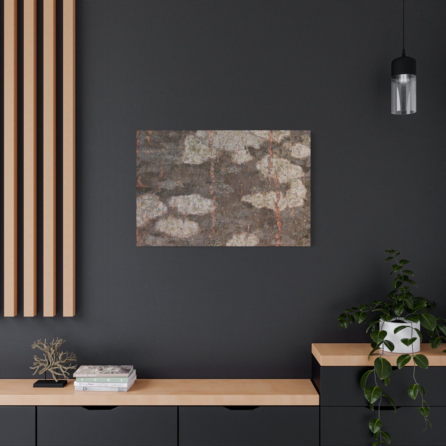 Earthen Memoir - Unique Frameless Canvas Wall Art