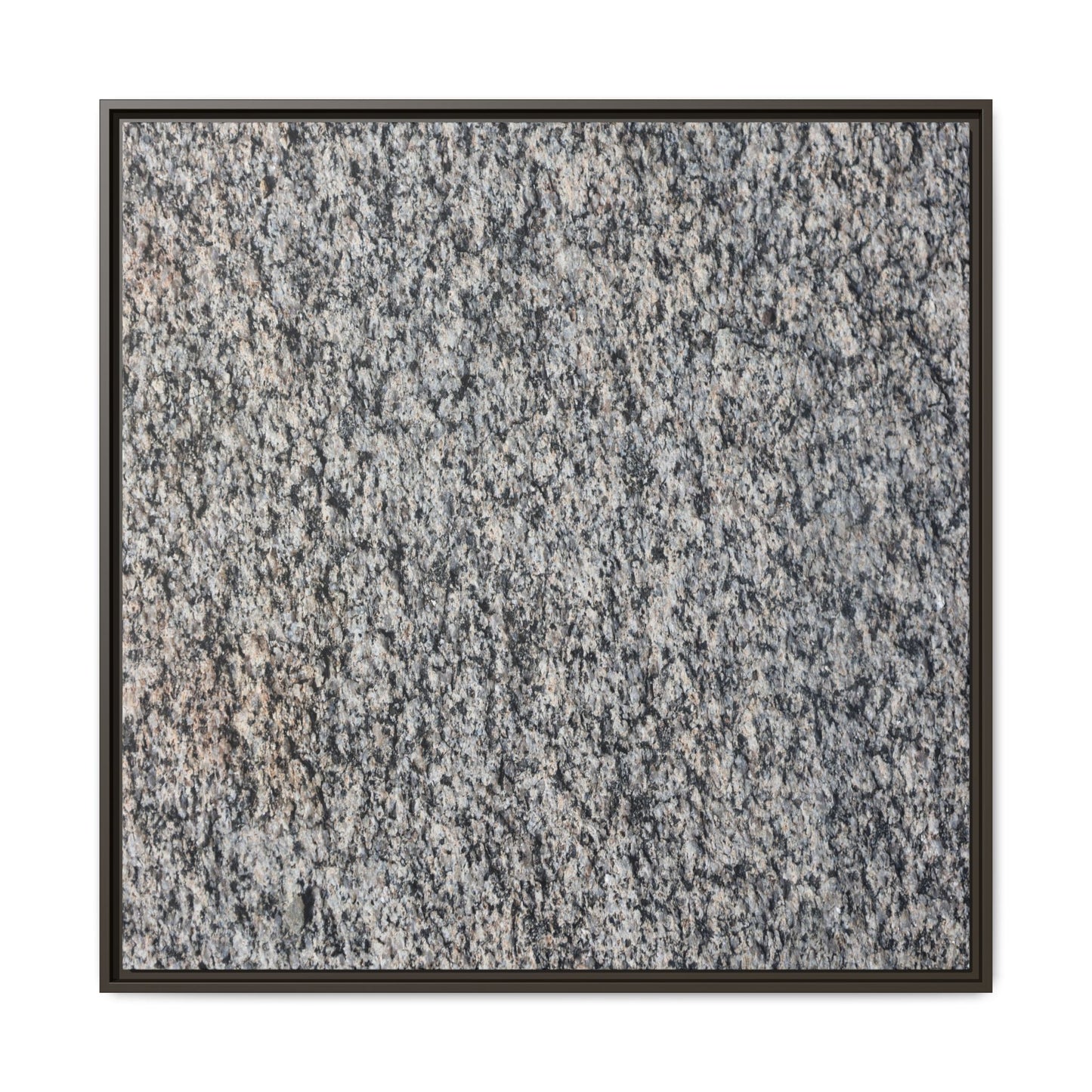 Crystalline Fusion - Unique Stretched Canvas Wall Art