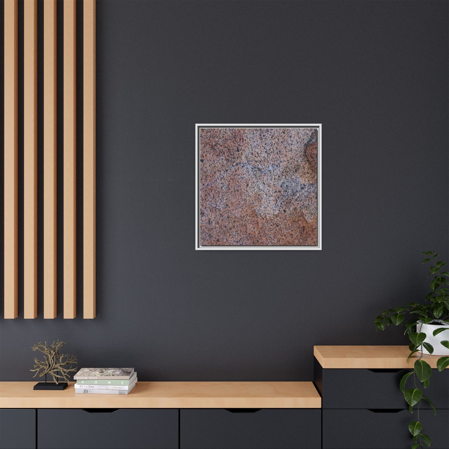 Earthen Mosaic - Unique Stretched Canvas Wall Art