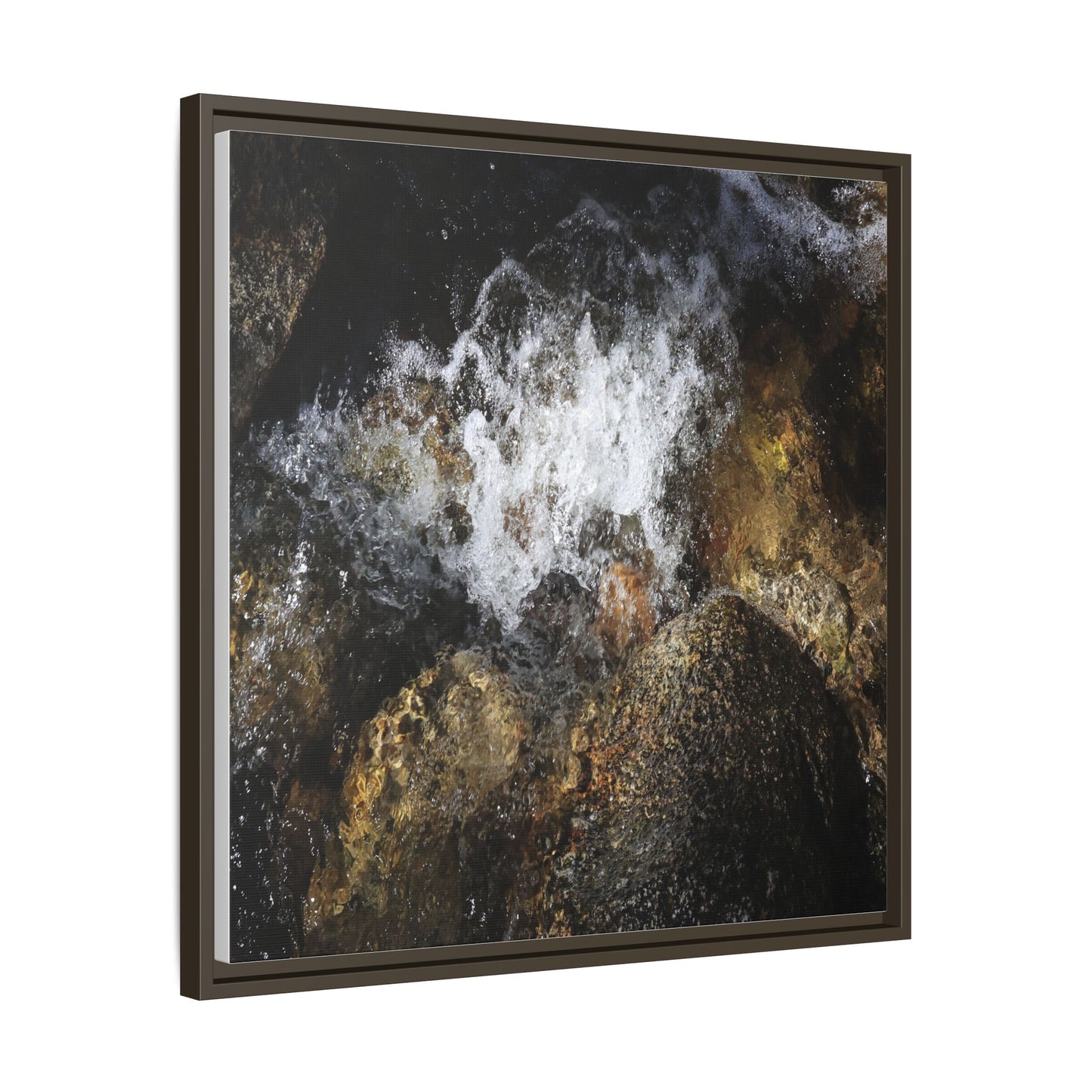 Cascading Momentum - Unique Stretched Canvas Wall Art