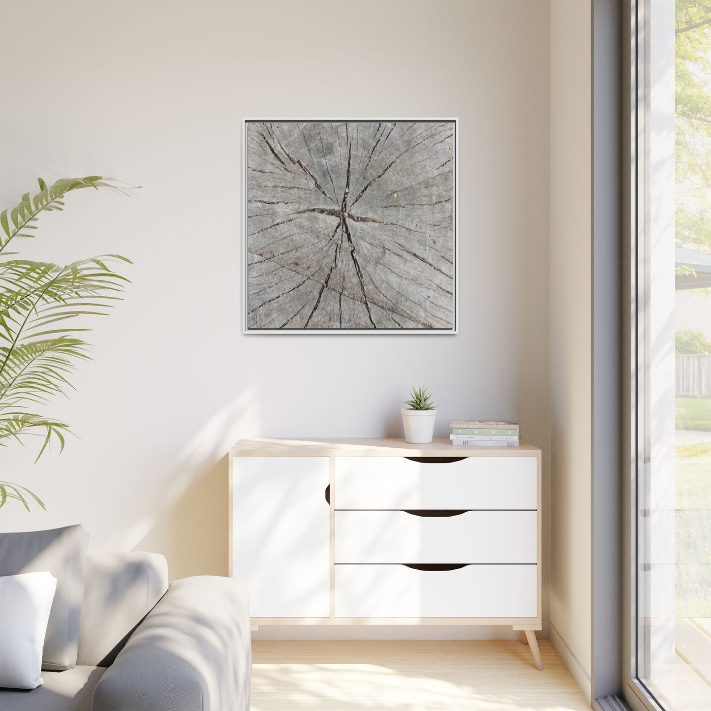 Fractured Memories - Unique Stretched Canvas Wall Art