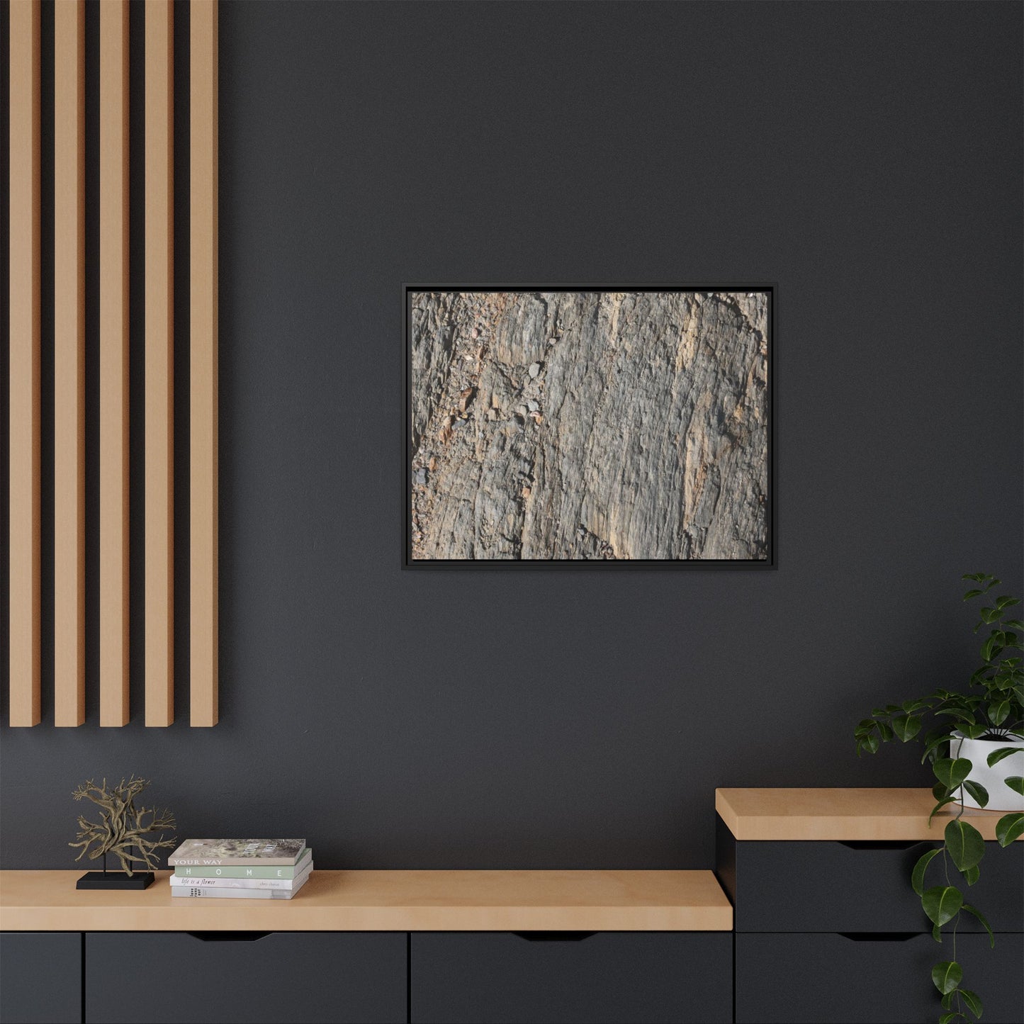 Textured Earth - Unique Stretched Canvas Wall Art