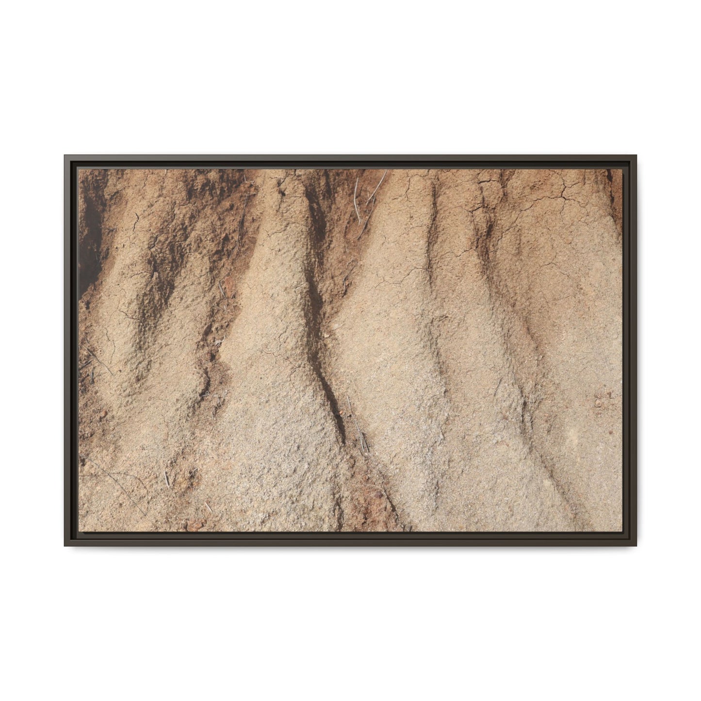 Eroded Canyon Walls - Unique Stretched Canvas Wall Art