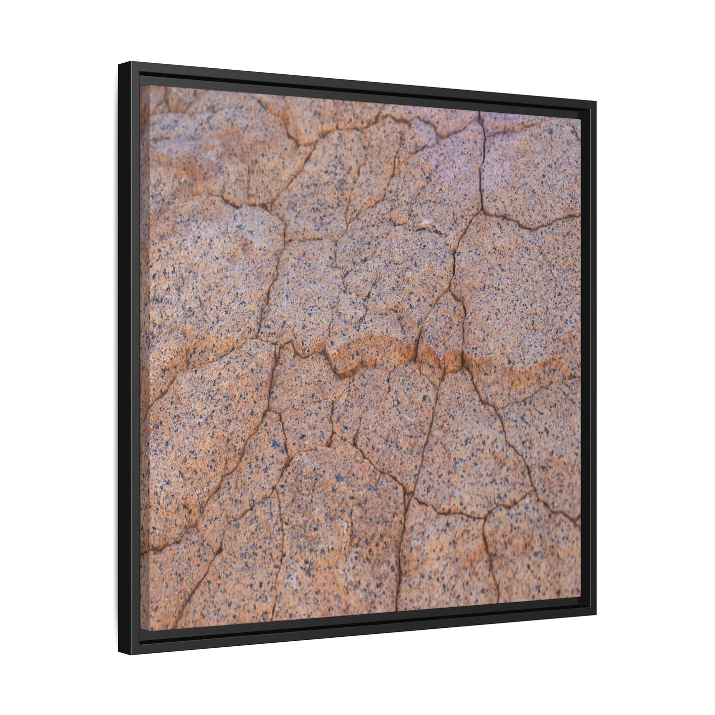 Fragmented Earth - Unique Stretched Canvas Wall Art
