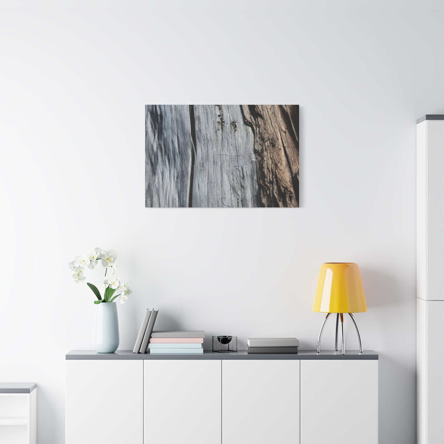 Fracture Lines - Unique Frameless Canvas Wall Art