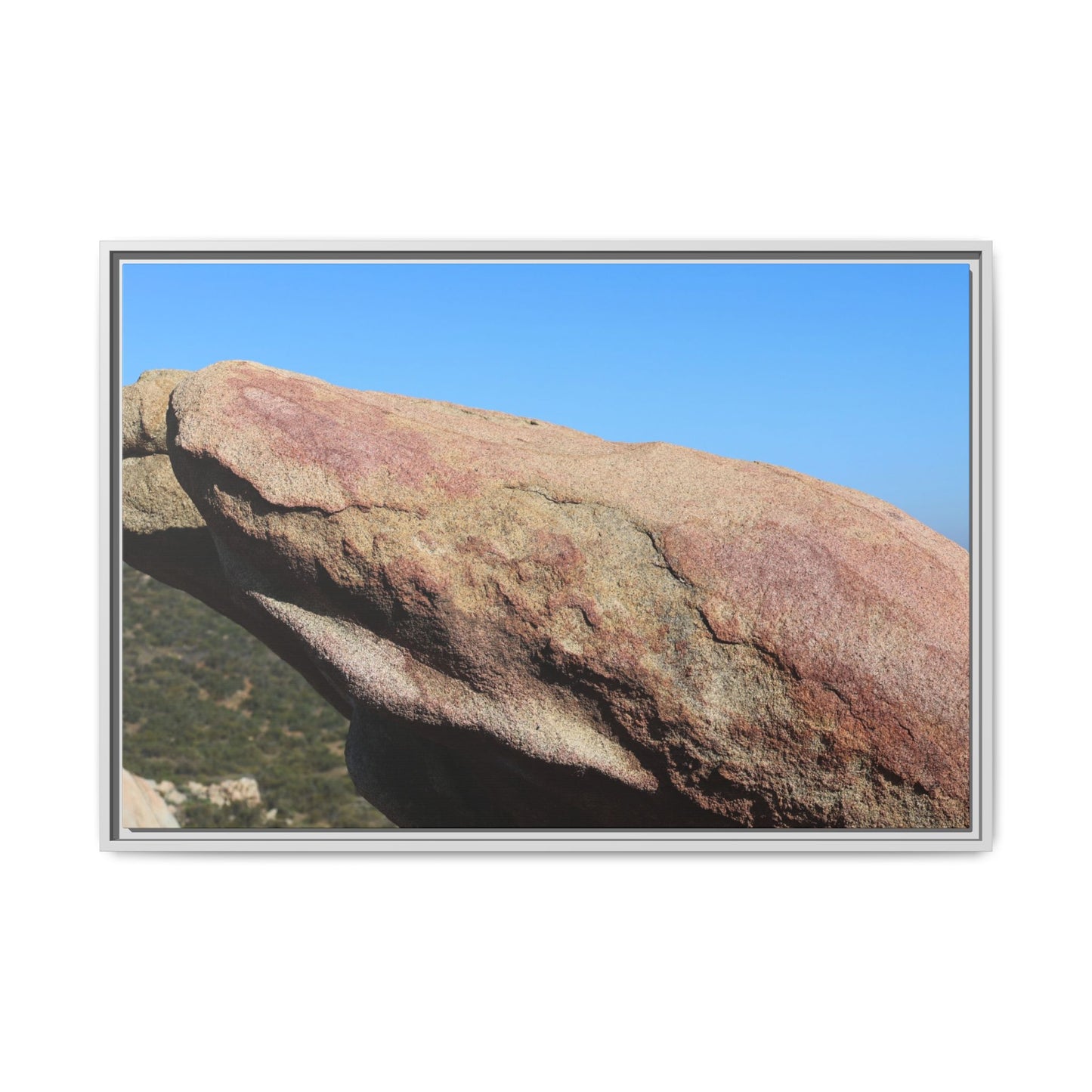 Sleeping Stone - Unique Stretched Canvas Wall Art