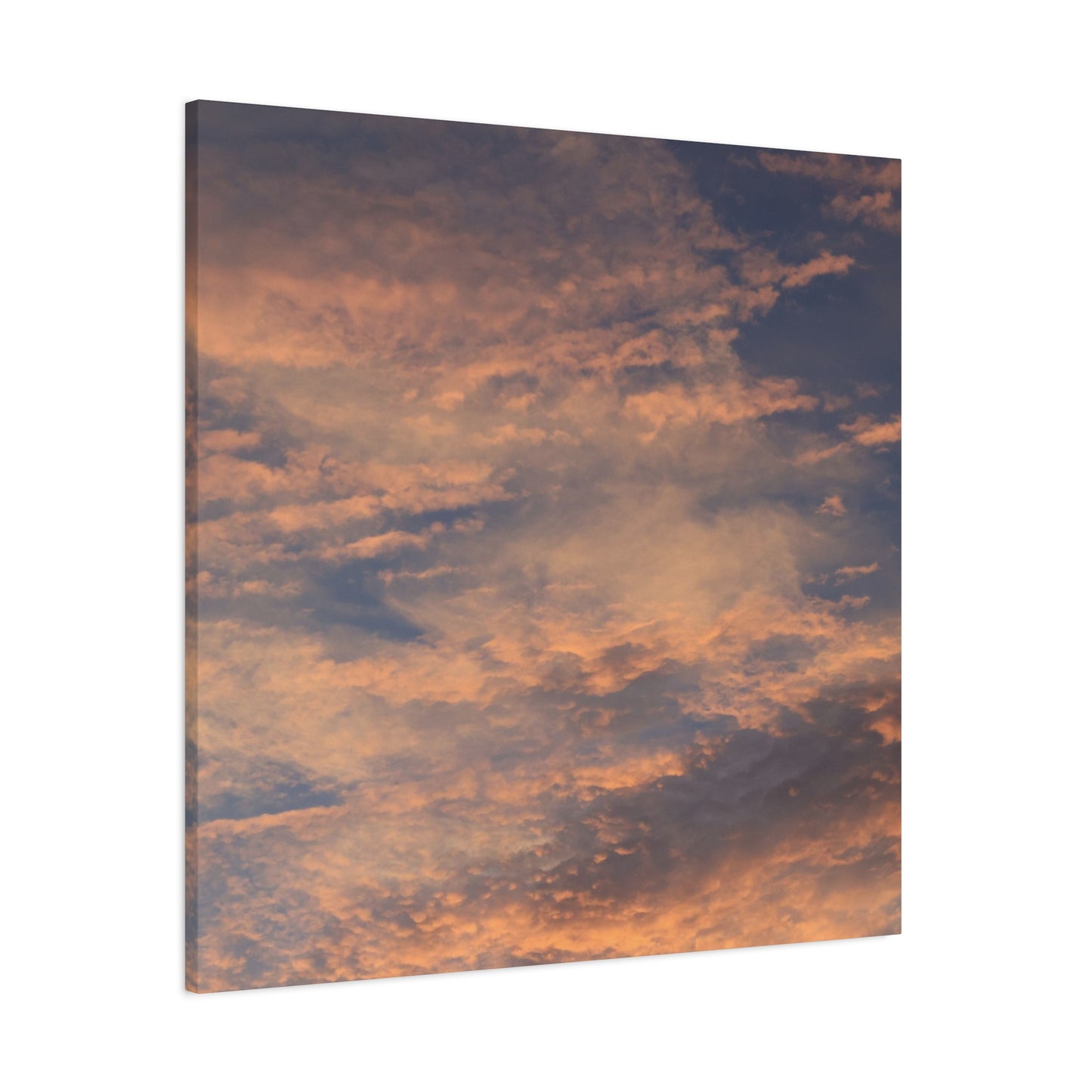 Sunset's Whispers - Unique Frameless Canvas Wall Art