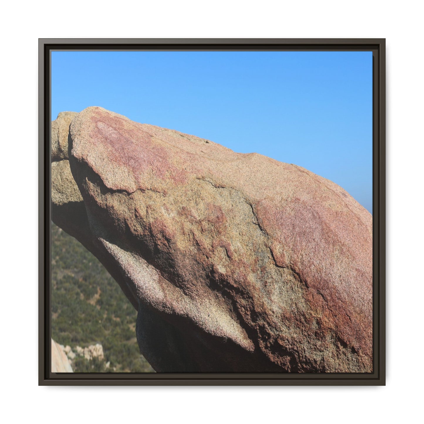 Sleeping Stone - Unique Stretched Canvas Wall Art