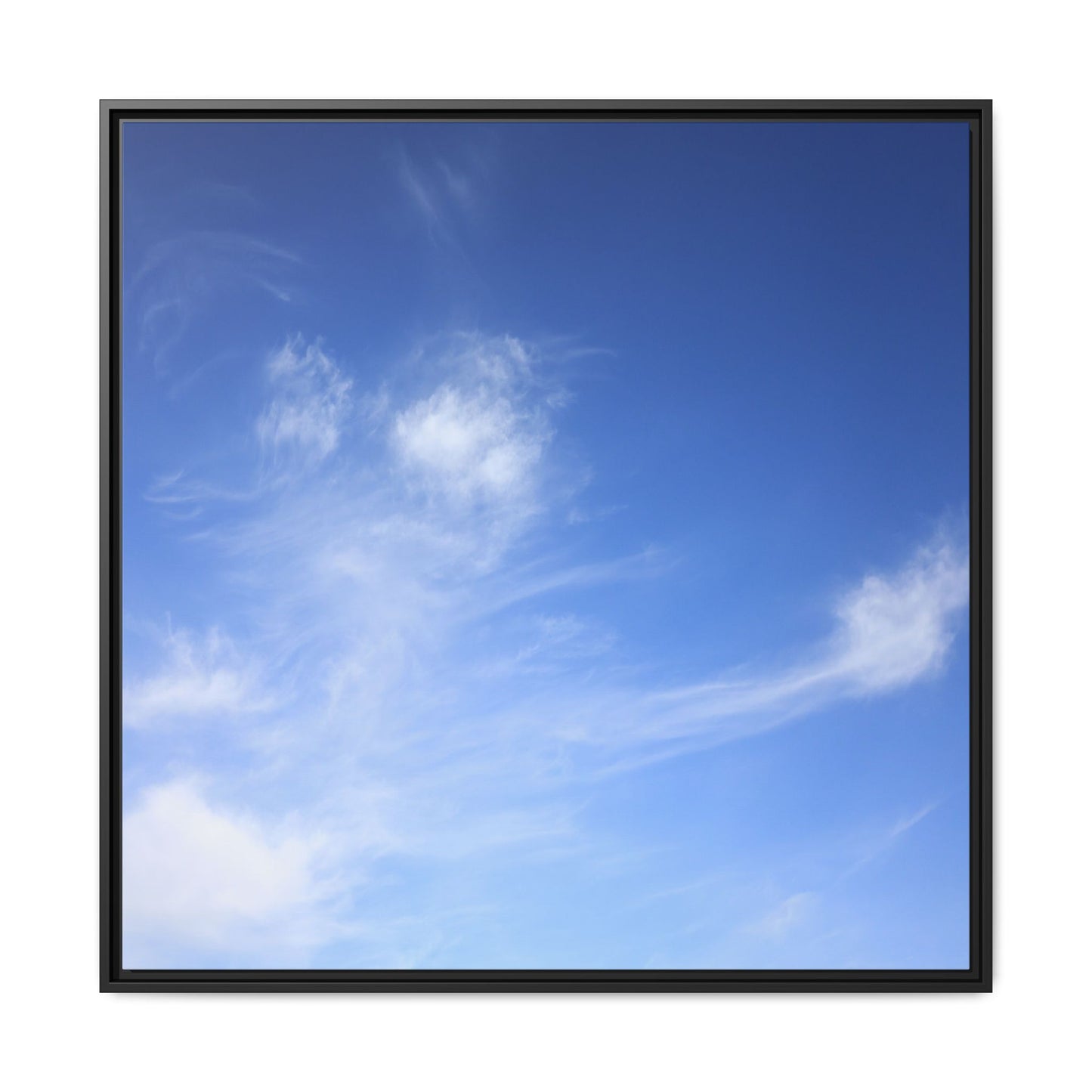 Blue Serenity - Unique Stretched Canvas Wall Art