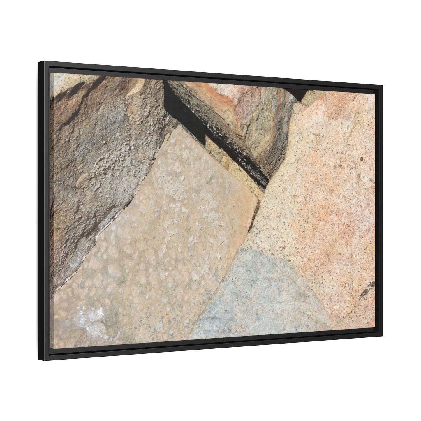 Rock Fragment - Unique Stretched Canvas Wall Art