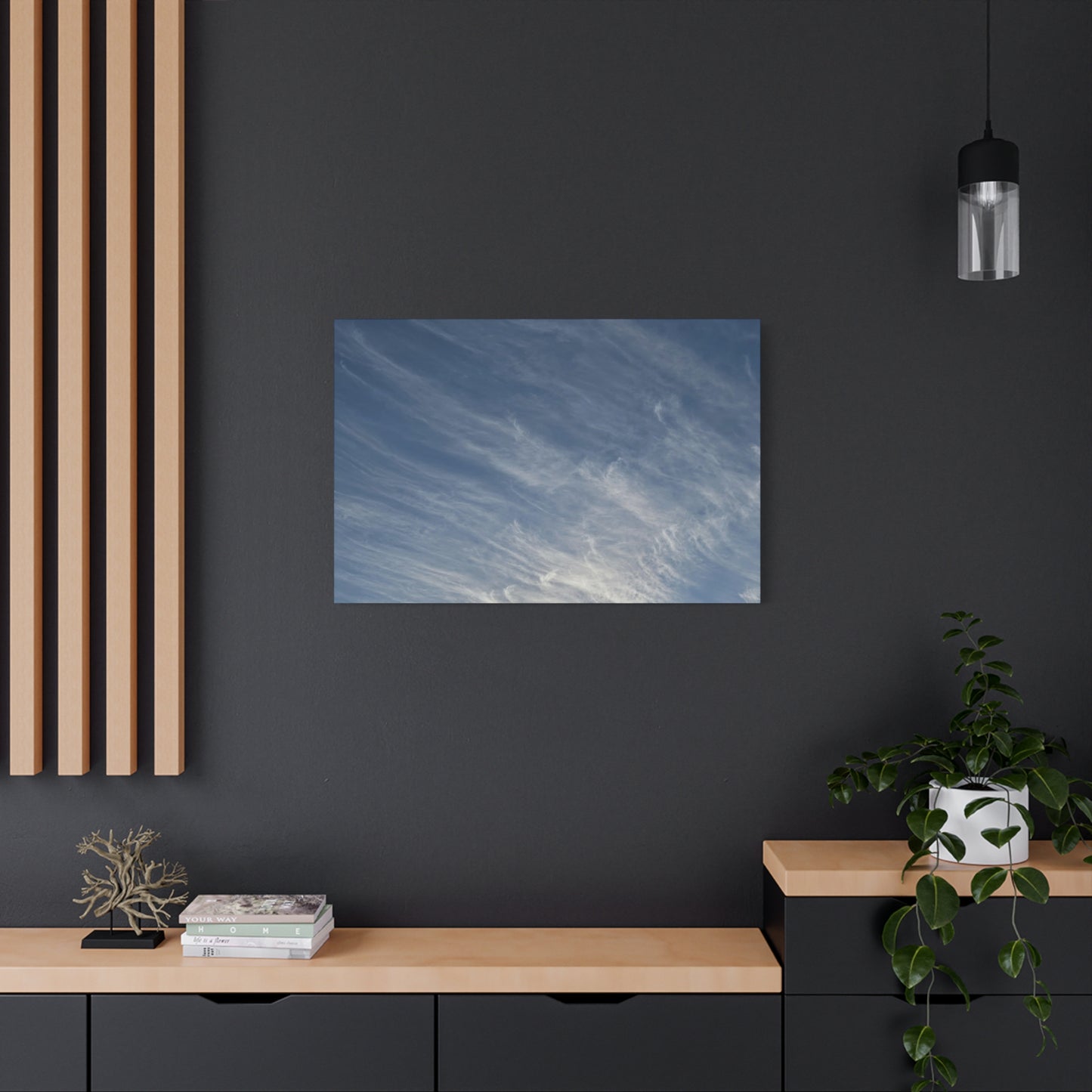 Ethereal Winds - Unique Frameless Canvas Wall Art