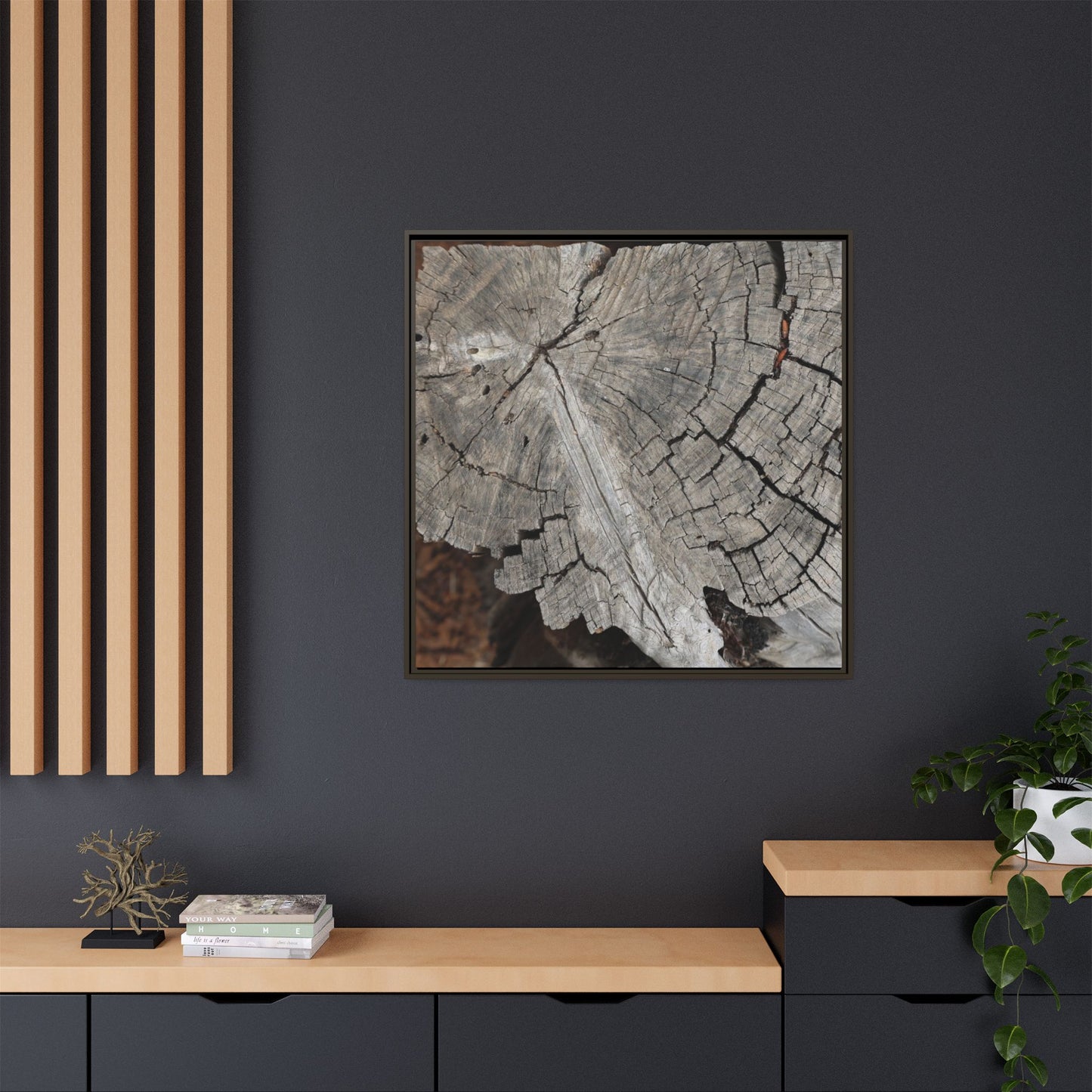 Time's Signature - Unique Stretched Canvas Wall Art
