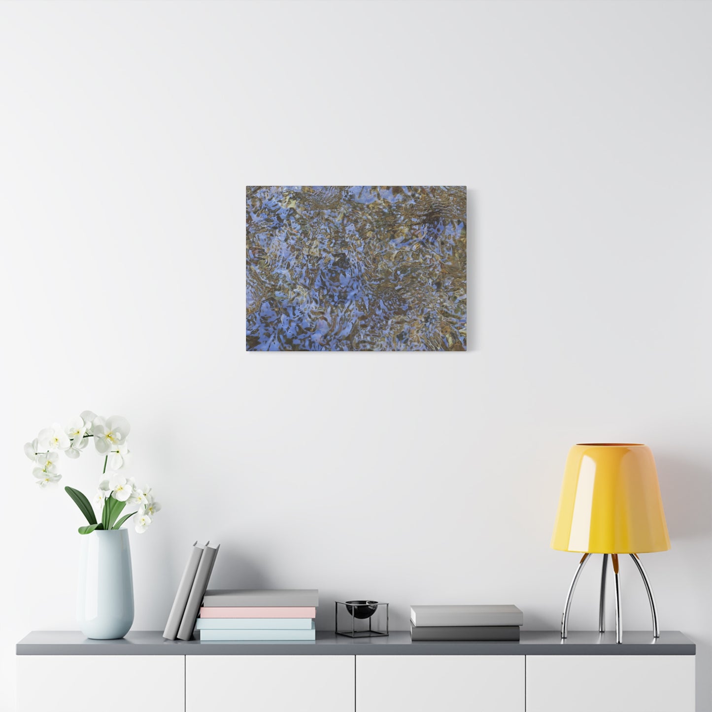 Ripples of Memory - Unique Frameless Canvas Wall Art