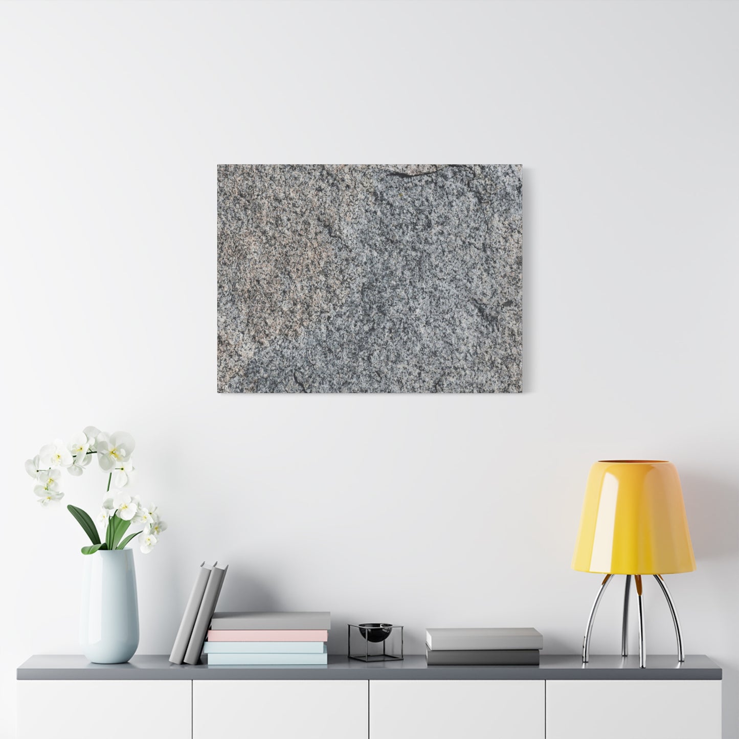 Echoes in Rock - Unique Frameless Canvas Wall Art
