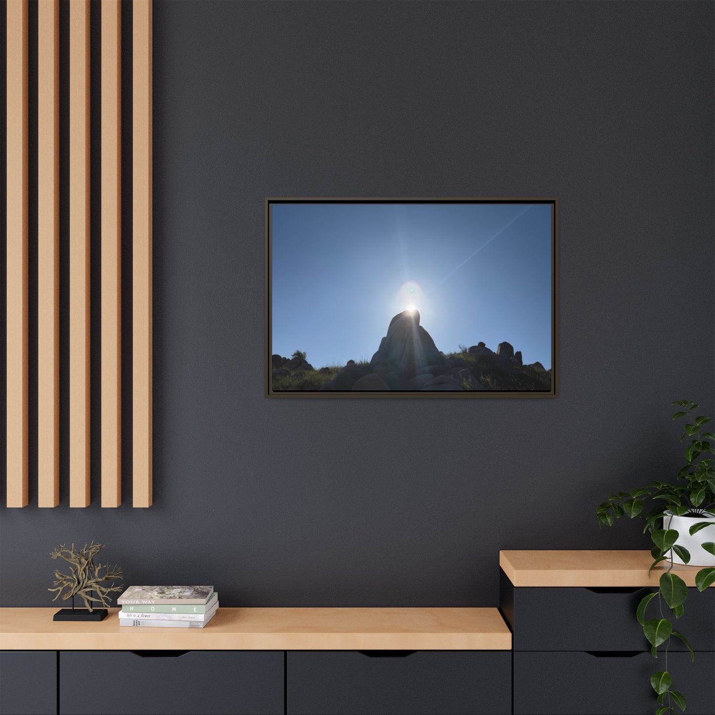 Sunburst - Unique Stretched Canvas Wall Art