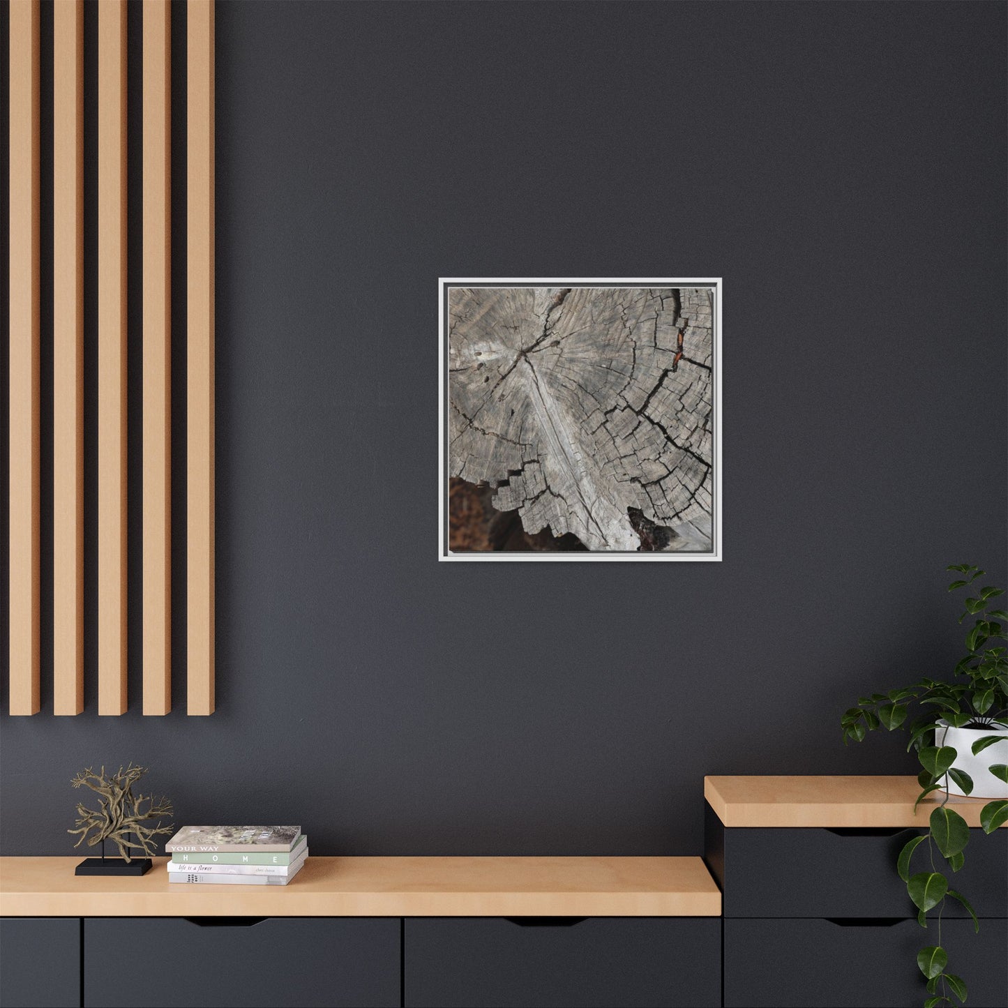 Time's Signature - Unique Stretched Canvas Wall Art
