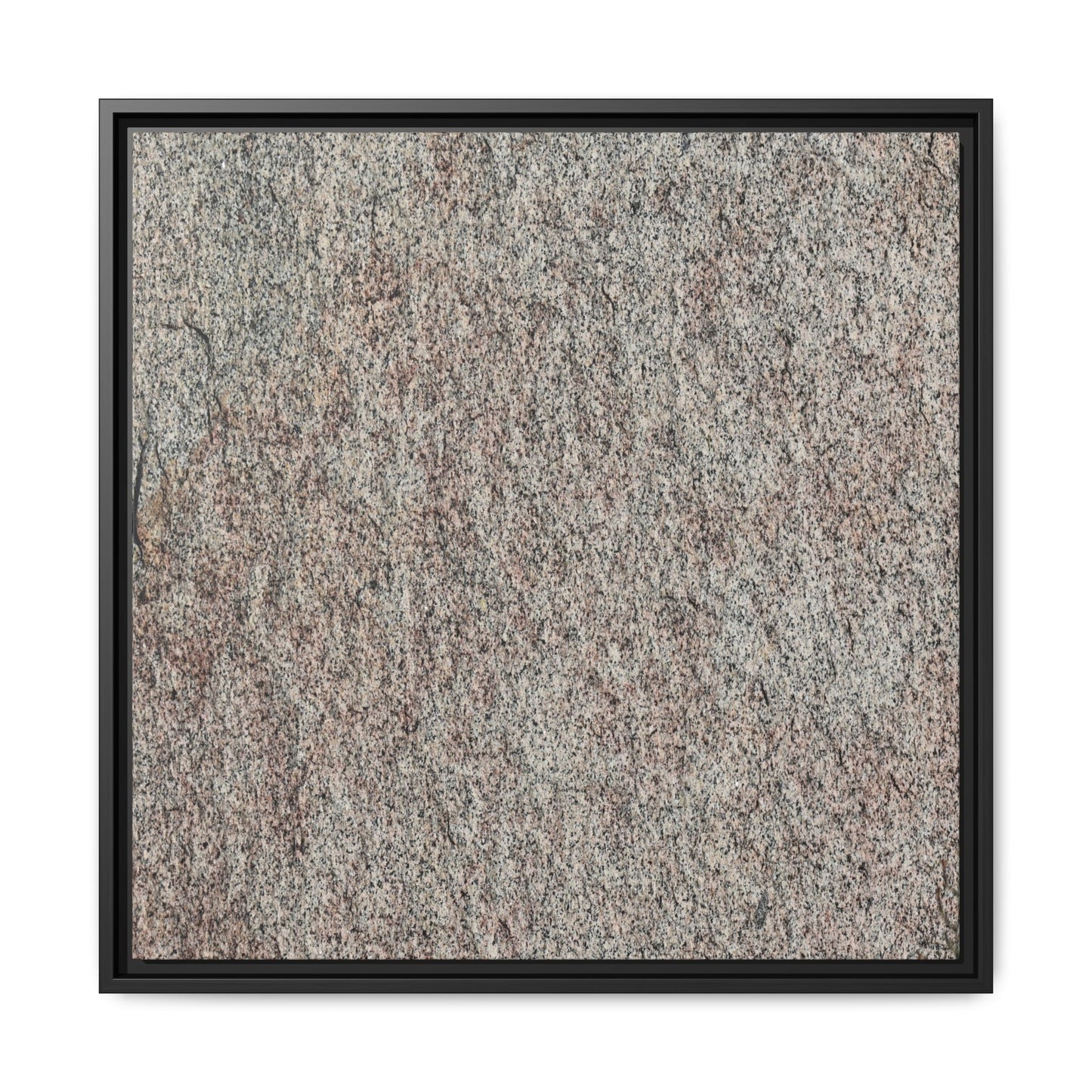 Granular Whispers - Unique Stretched Canvas Wall Art