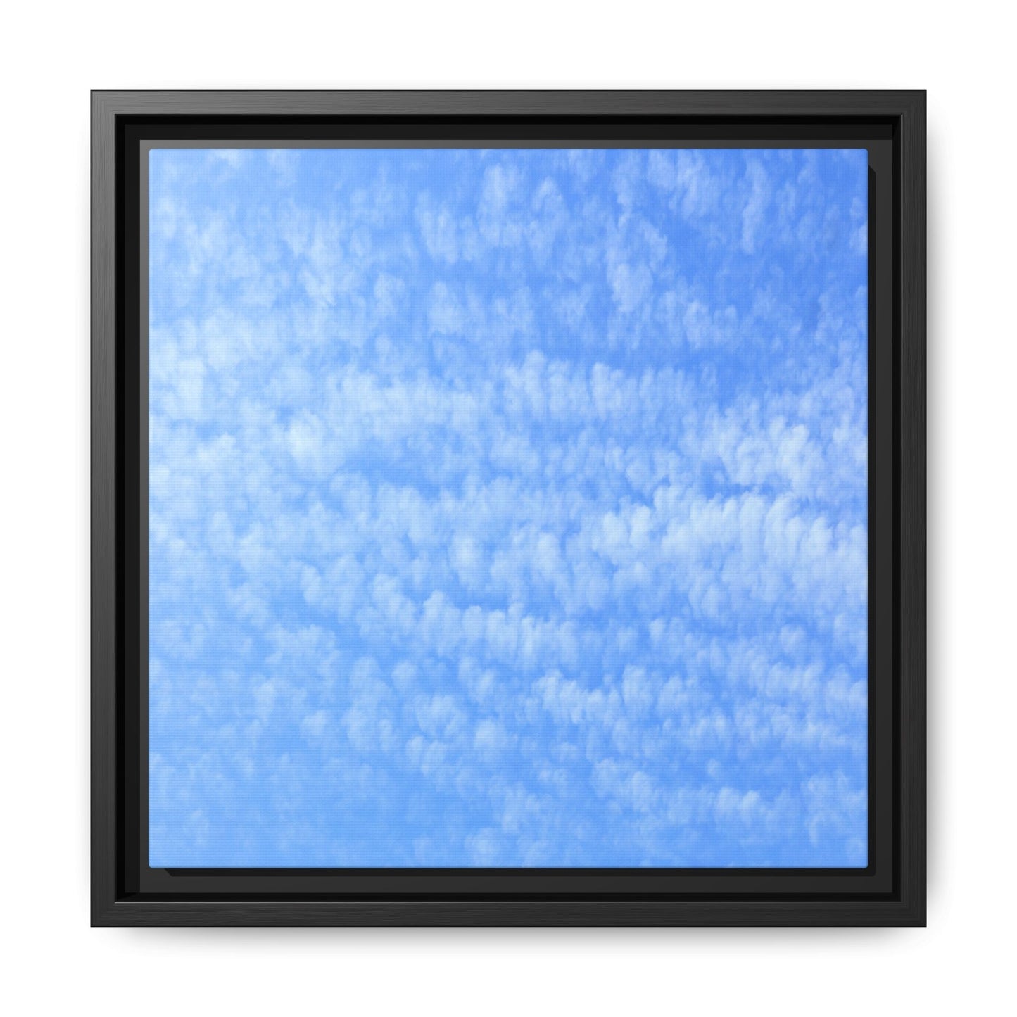 Wispy Blue Dreams - Unique Stretched Canvas Wall Art