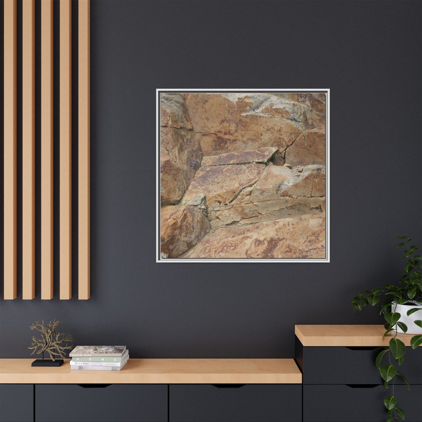 Ancient Foundations - Unique Stretched Canvas Wall Art