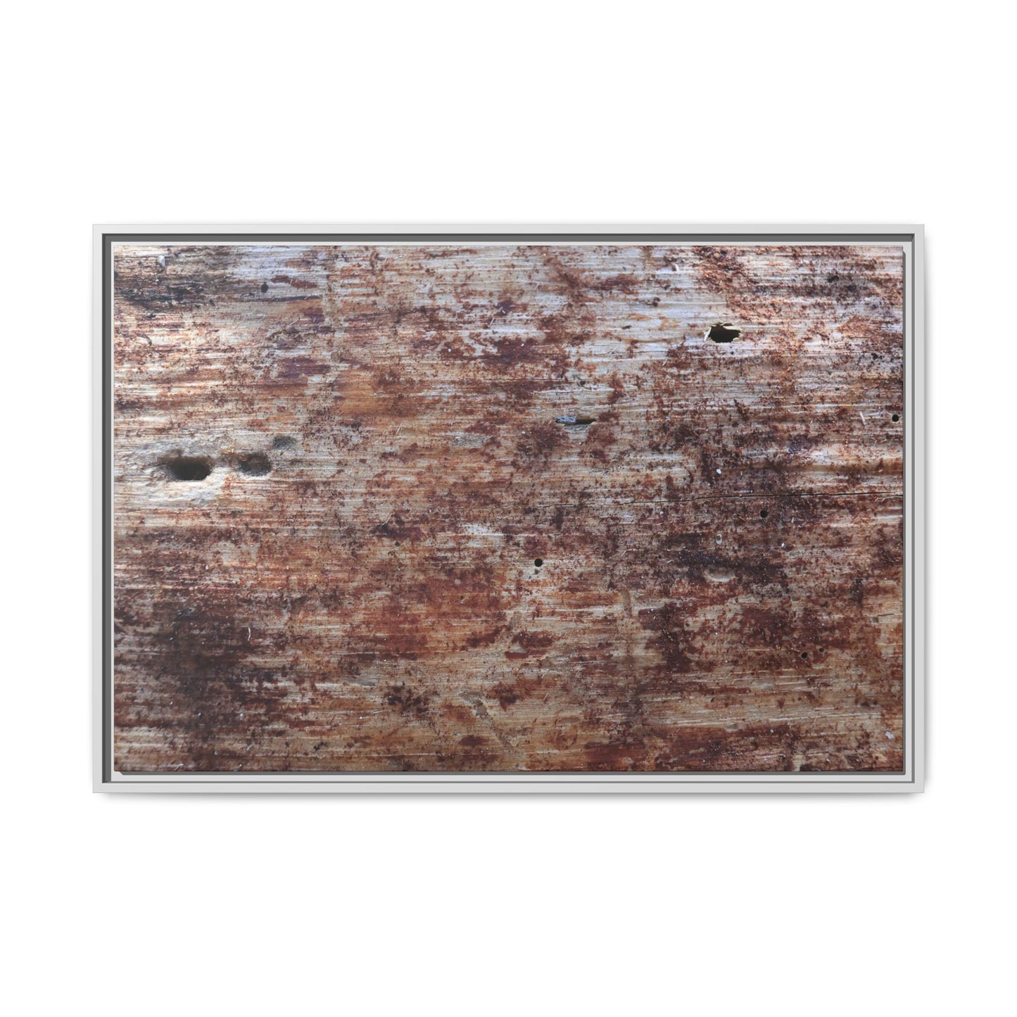 Rustic Textures - Unique Stretched Canvas Wall Art