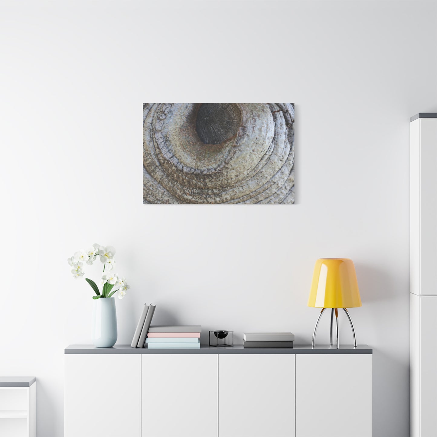 Bark's Eye - Unique Frameless Canvas Wall Art
