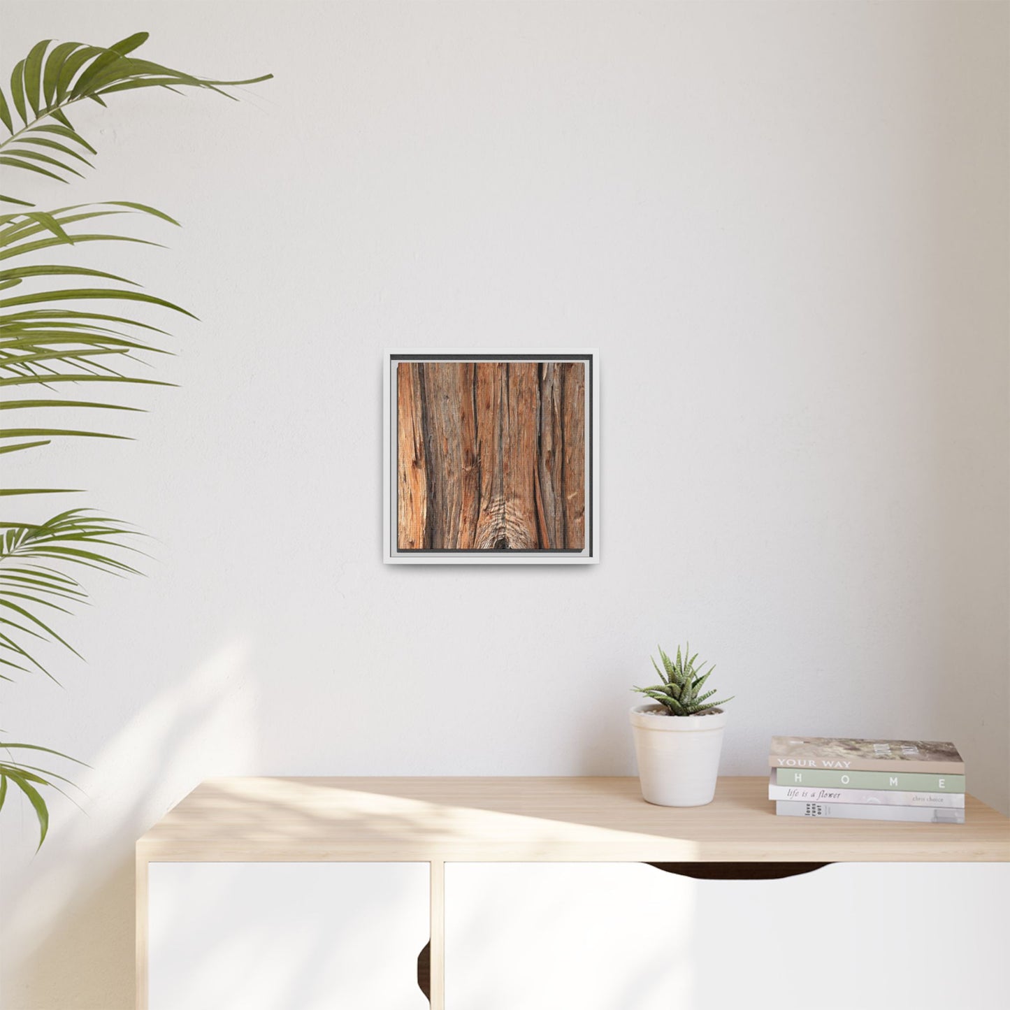 Echoes of Timber - Unique Stretched Canvas Wall Art