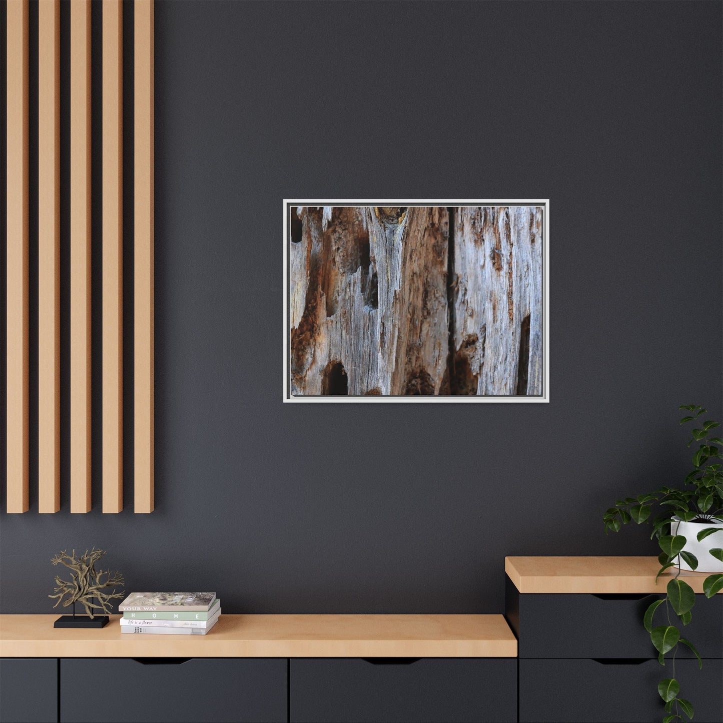 Decaying Splendor - Unique Stretched Canvas Wall Art