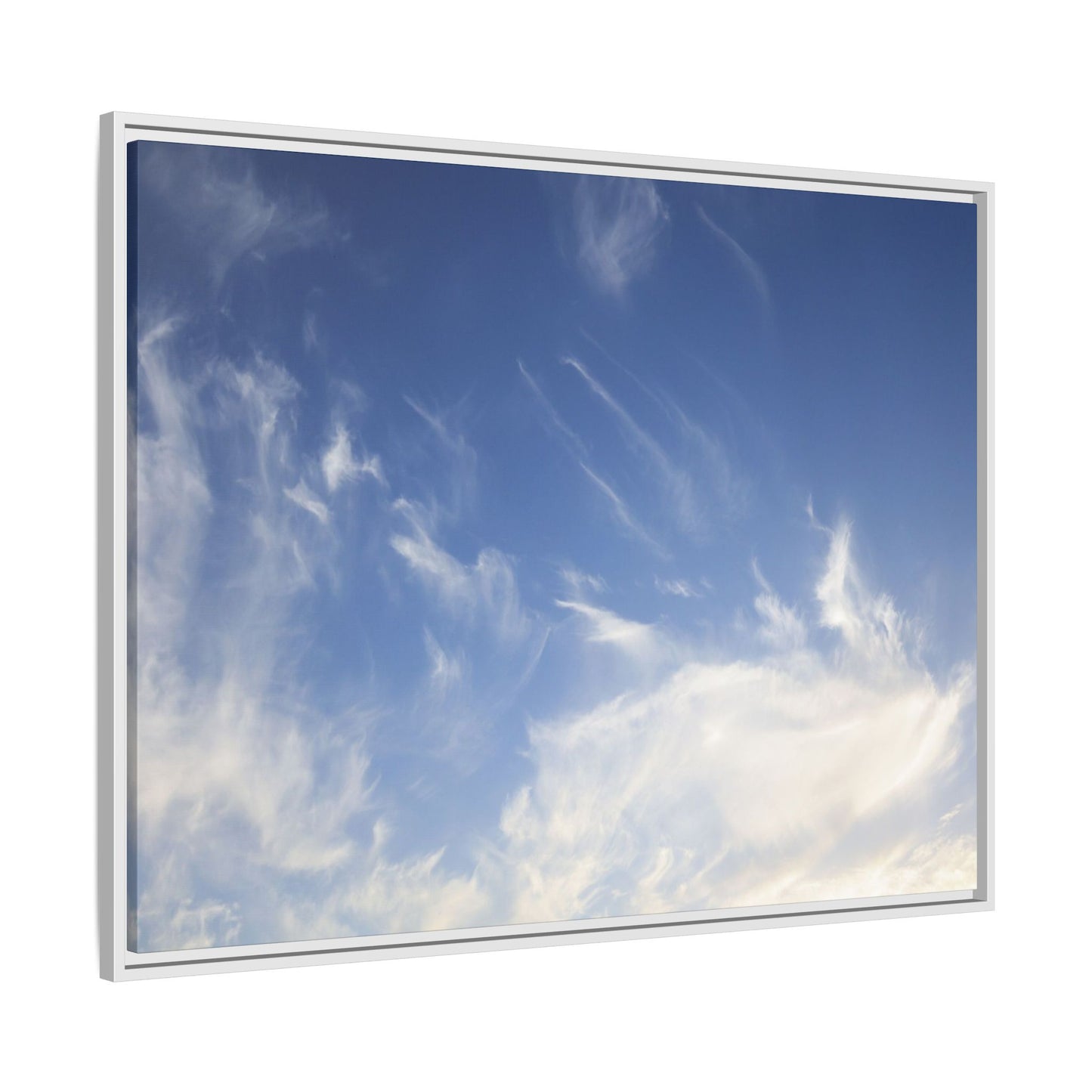 Whispers of Sky - Unique Stretched Canvas Wall Art