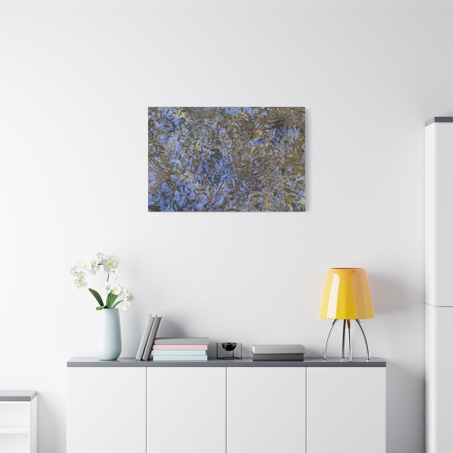 Ripples of Memory - Unique Frameless Canvas Wall Art