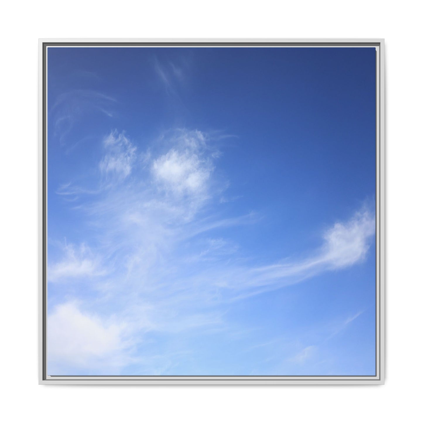 Blue Serenity - Unique Stretched Canvas Wall Art