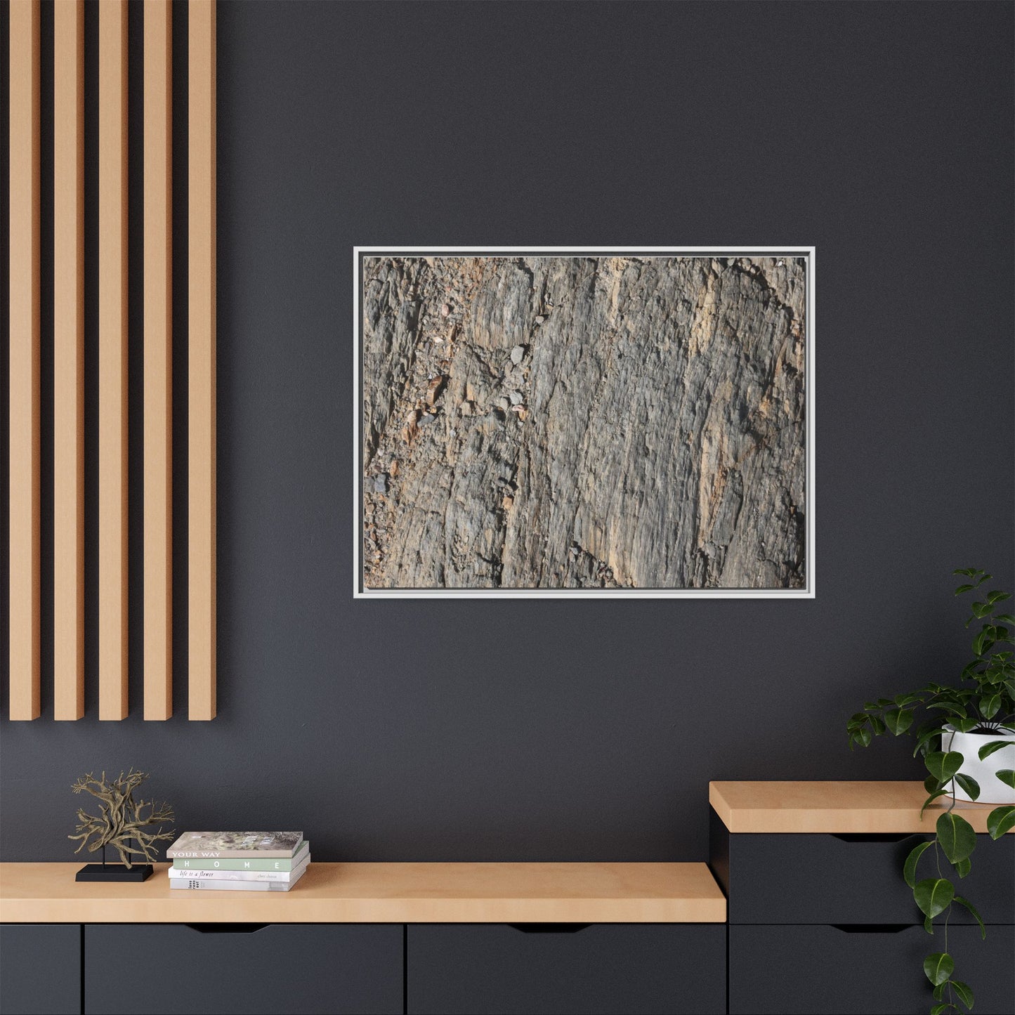 Textured Earth - Unique Stretched Canvas Wall Art