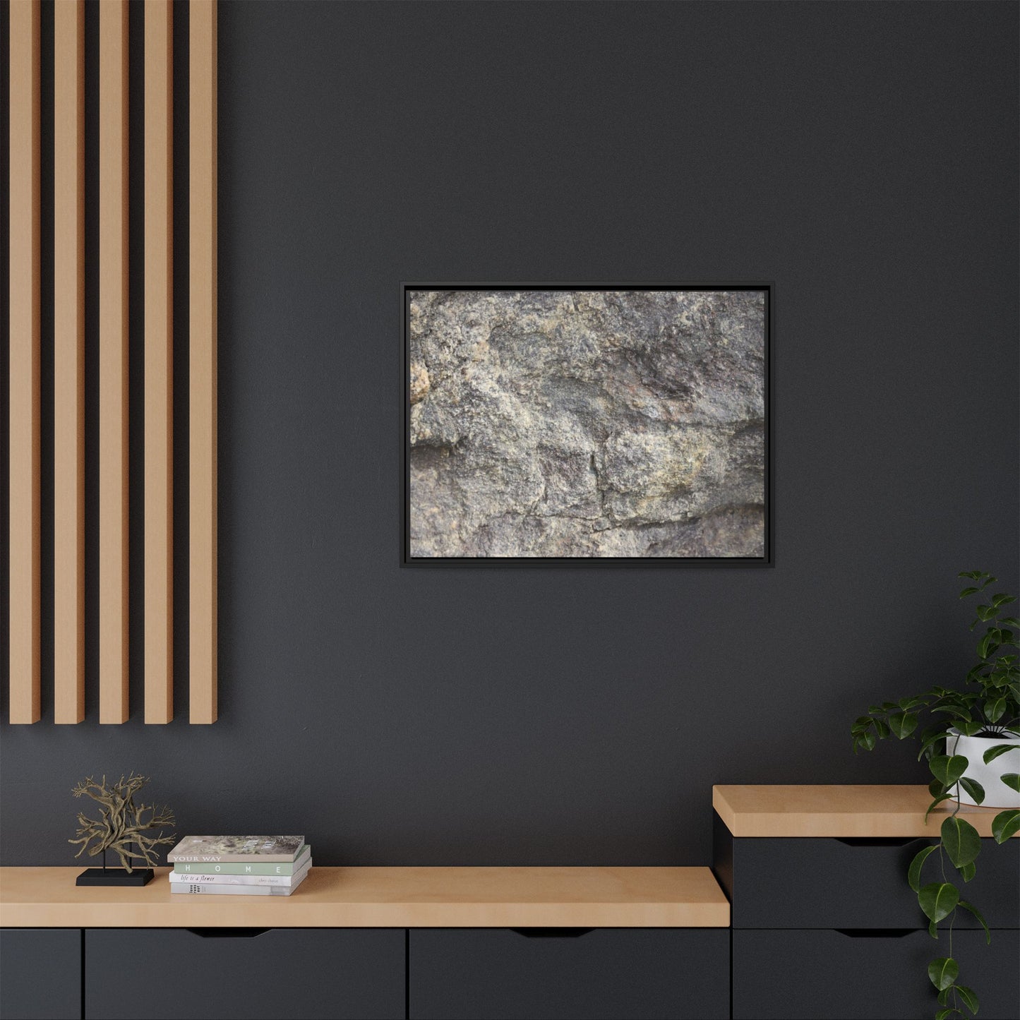 Earthen Textures - Unique Stretched Canvas Wall Art