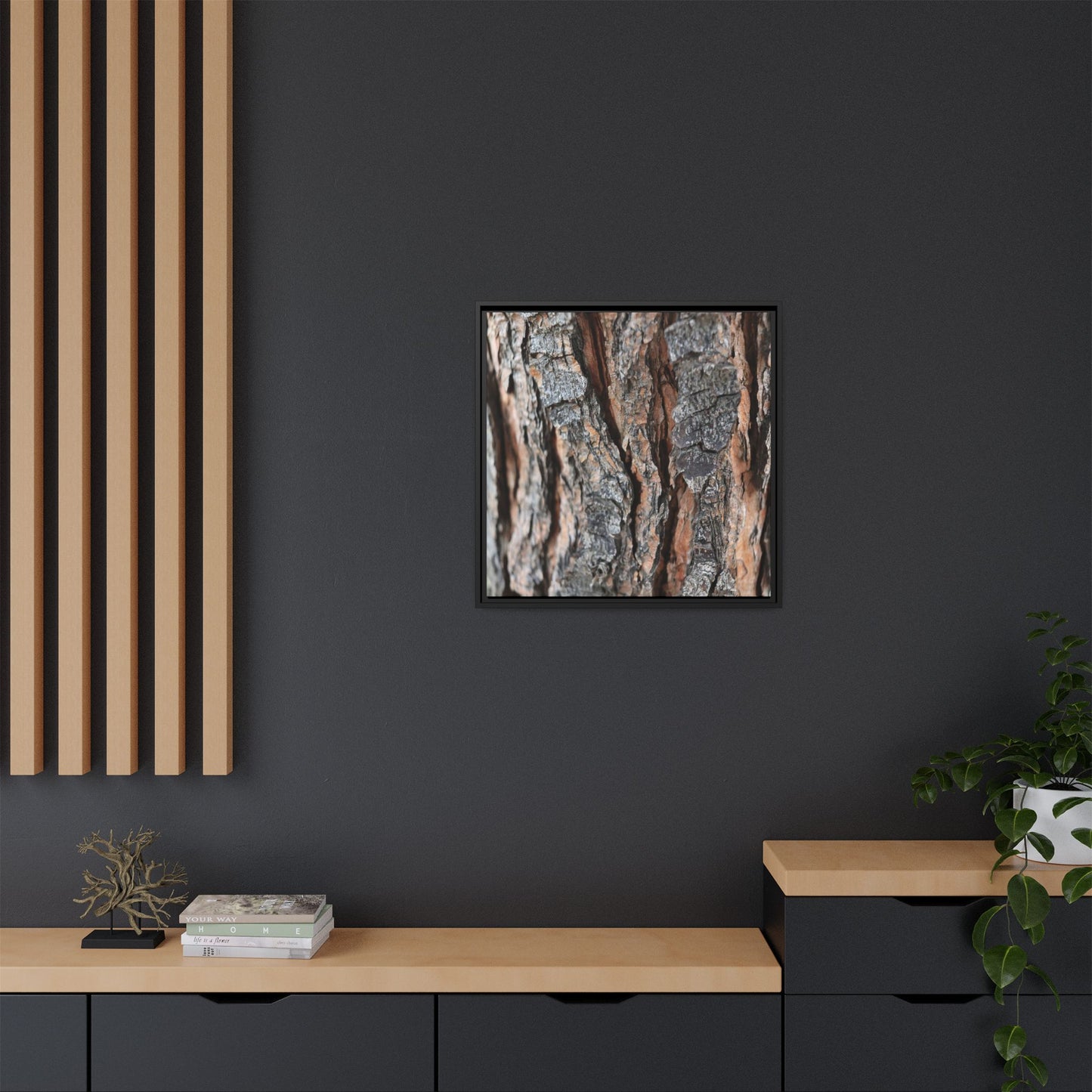 Fractured Nature - Unique Stretched Canvas Wall Art