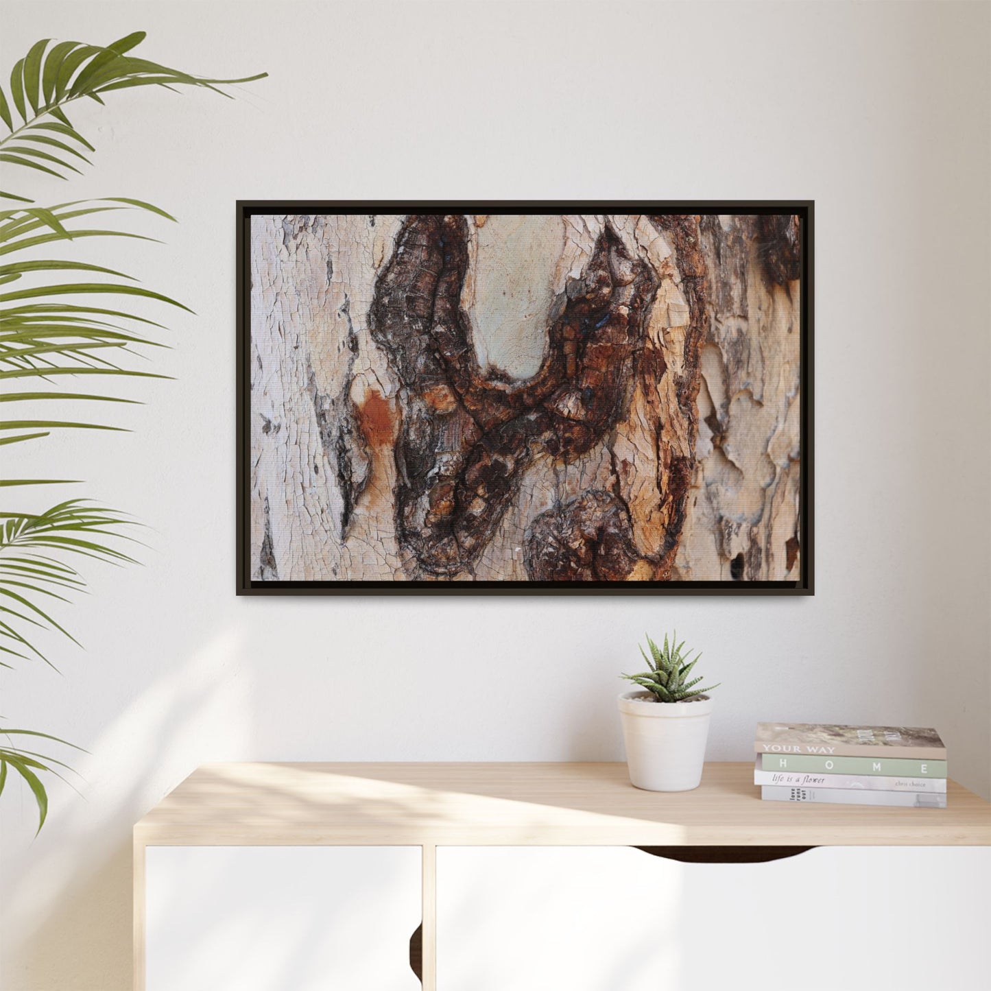 Texture of Time - Unique Stretched Canvas Wall Art