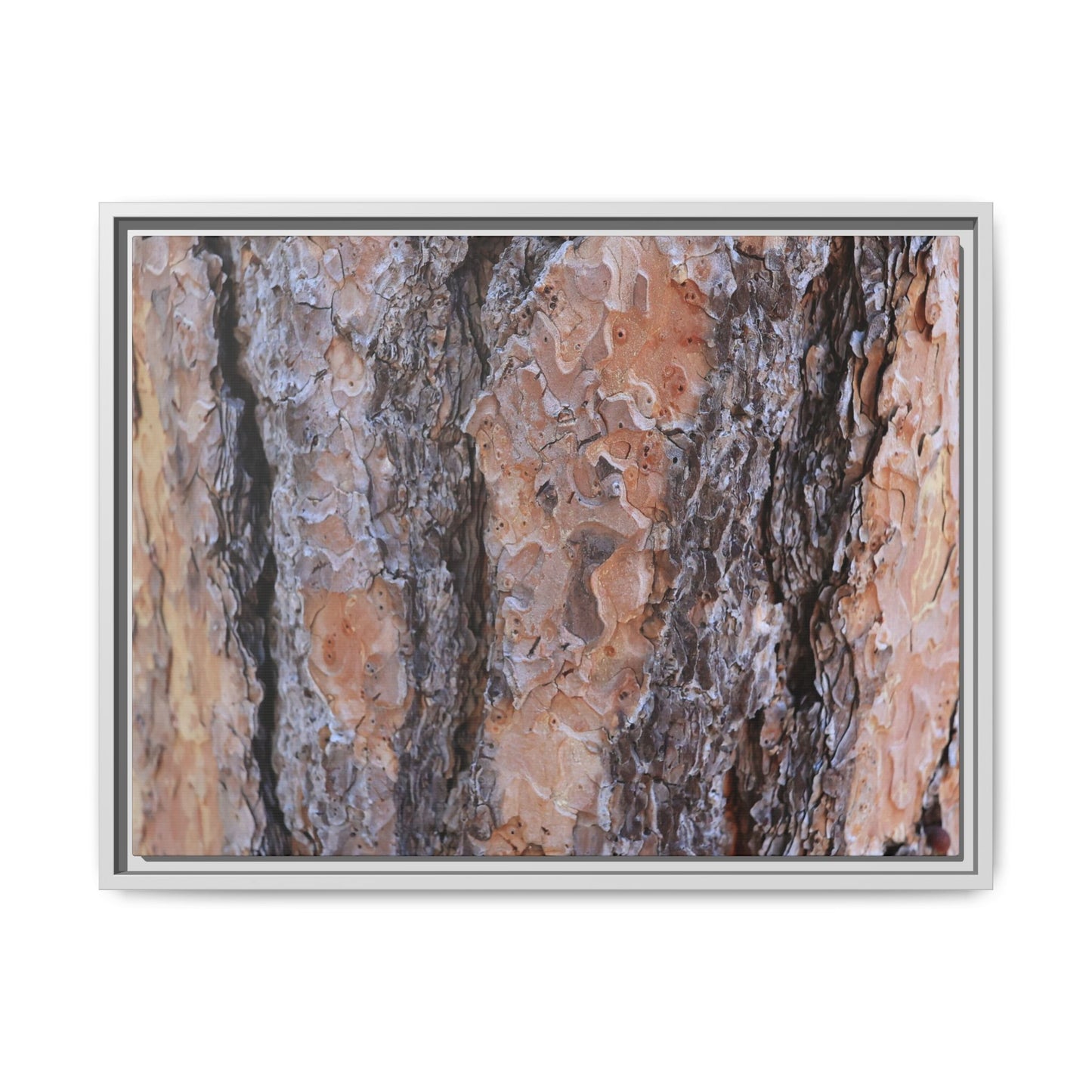 Earthy Embrace - Unique Stretched Canvas Wall Art