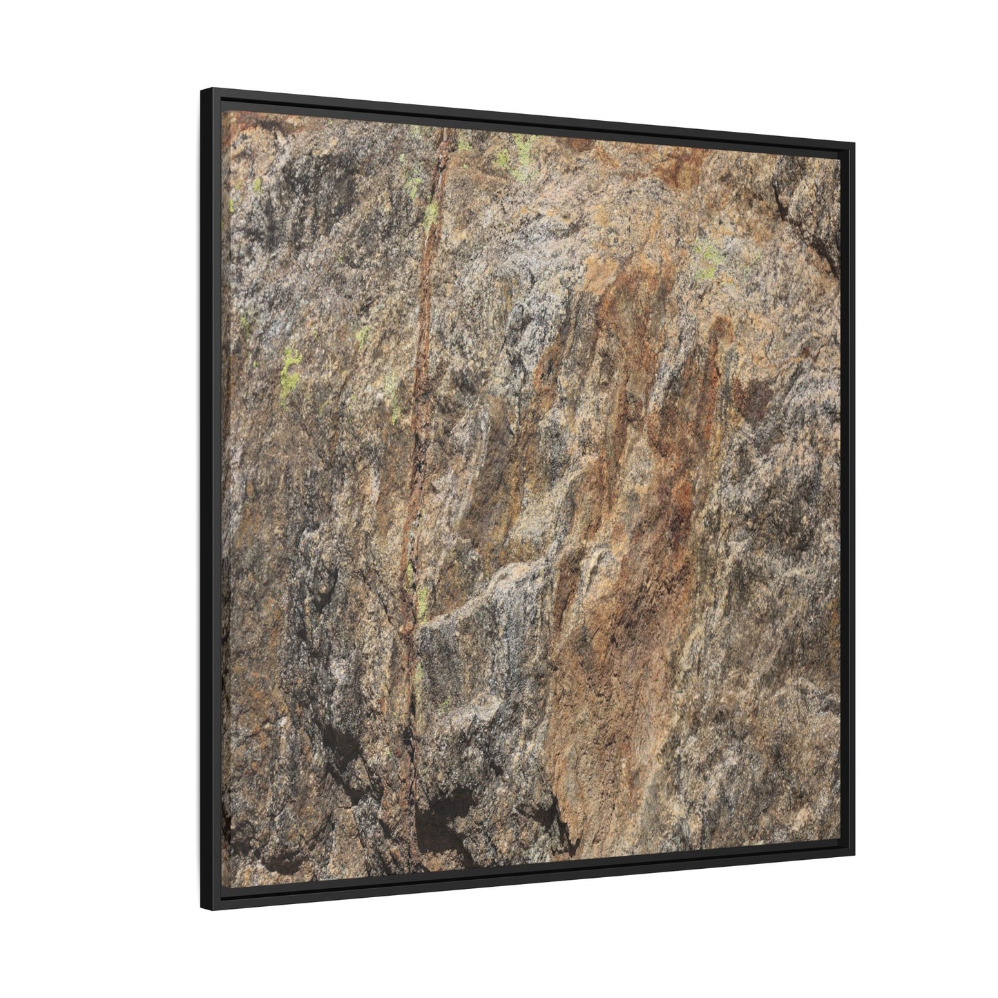 Weathered Rock Formation - Unique Stretched Canvas Wall Art