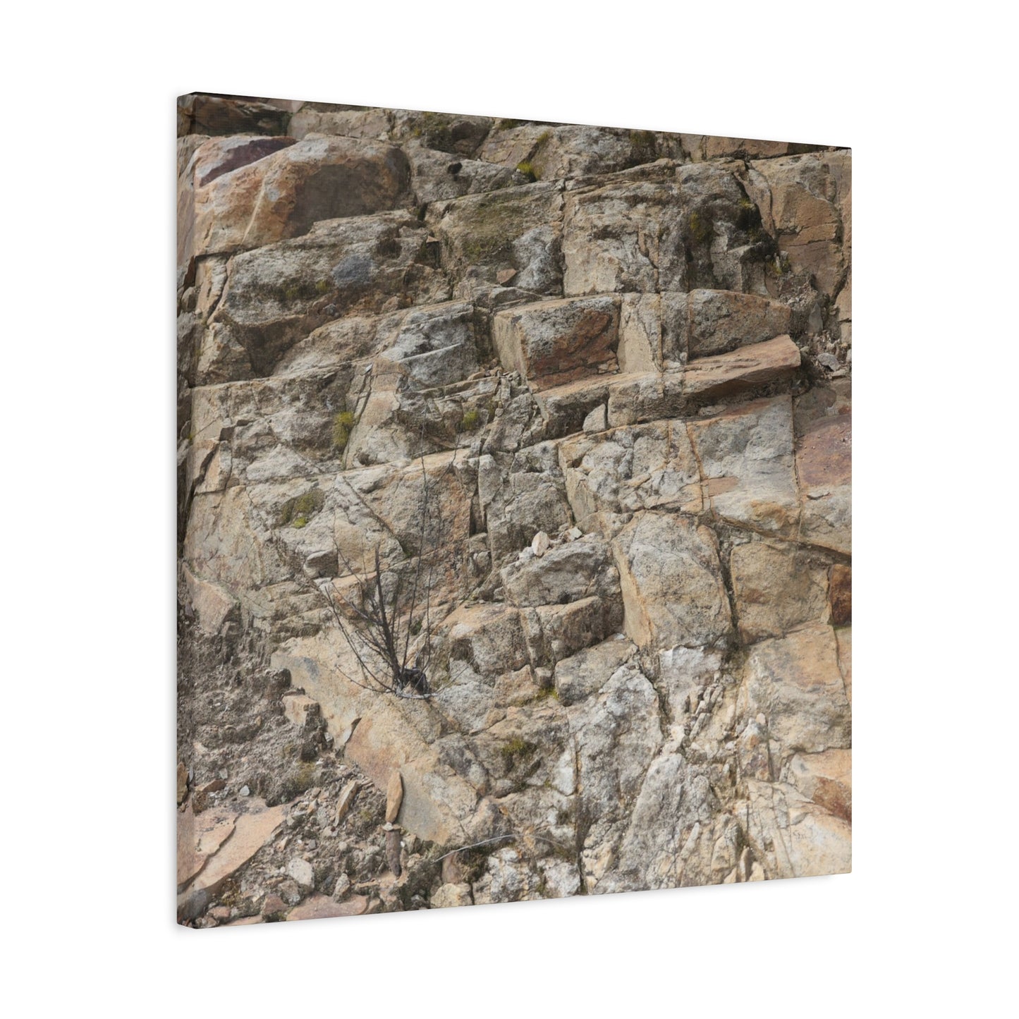 Broken Rock Canvas - Unique Frameless Canvas Wall Art