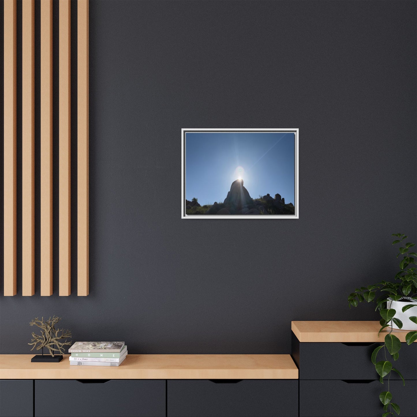 Sunburst - Unique Stretched Canvas Wall Art