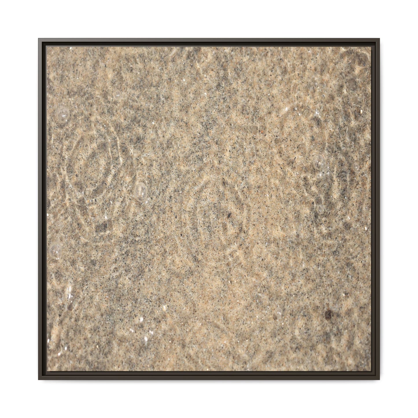 Whispers of Sand - Unique Stretched Canvas Wall Art