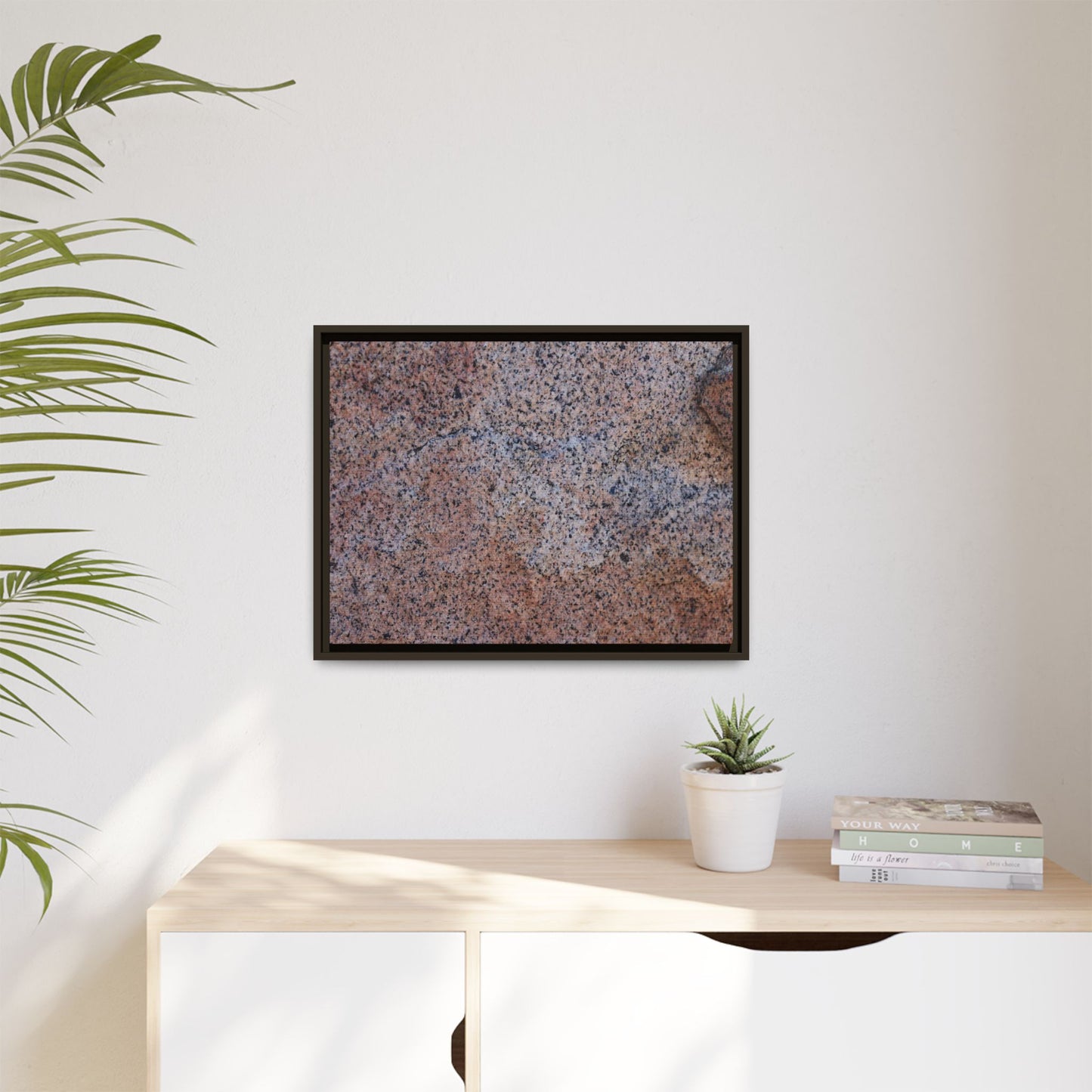 Earthen Mosaic - Unique Stretched Canvas Wall Art
