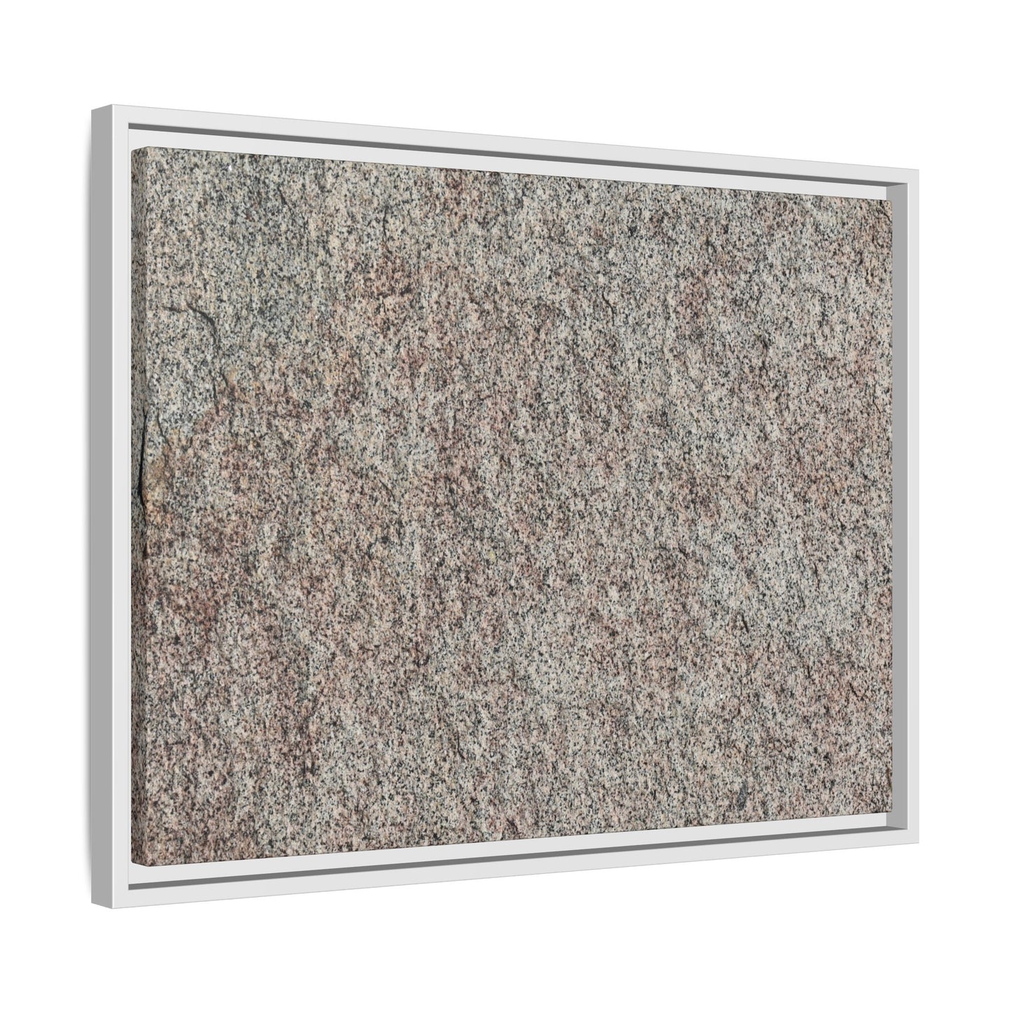 Granular Whispers - Unique Stretched Canvas Wall Art