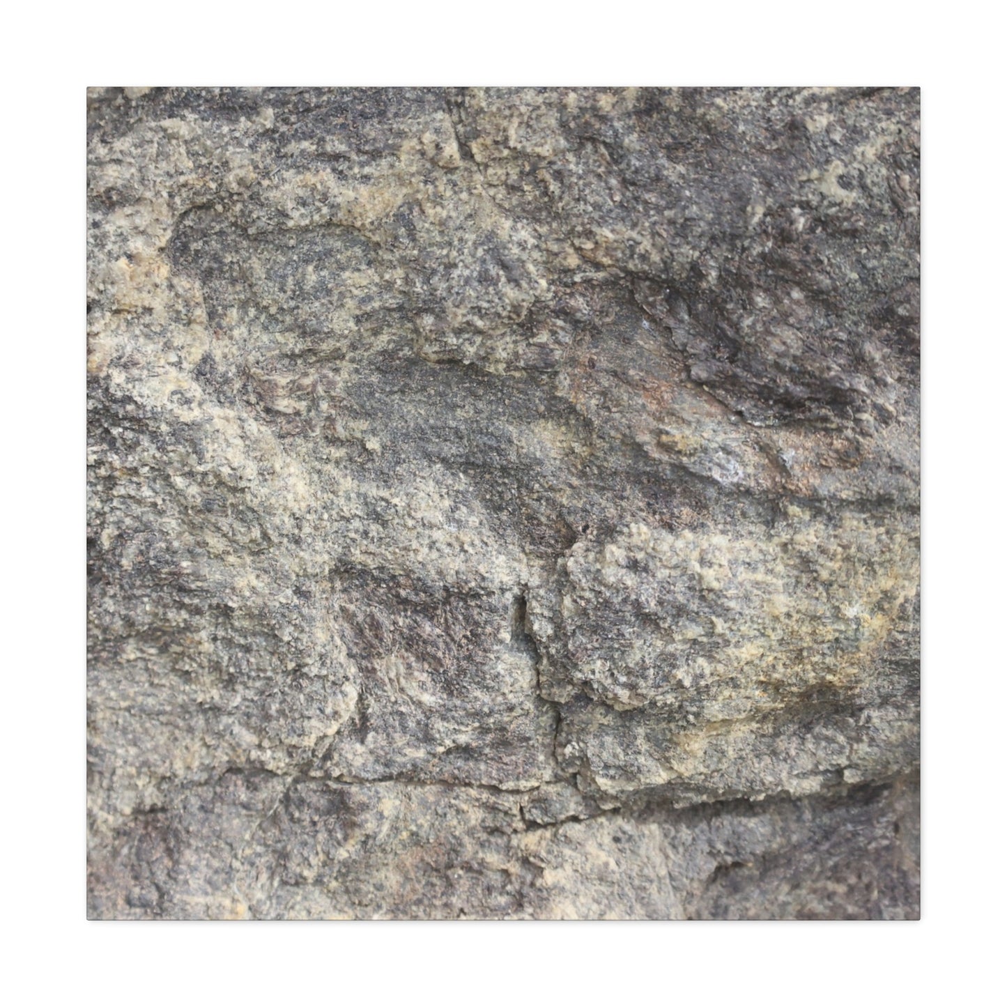 Granite Memory - Unique Frameless Canvas Wall Art