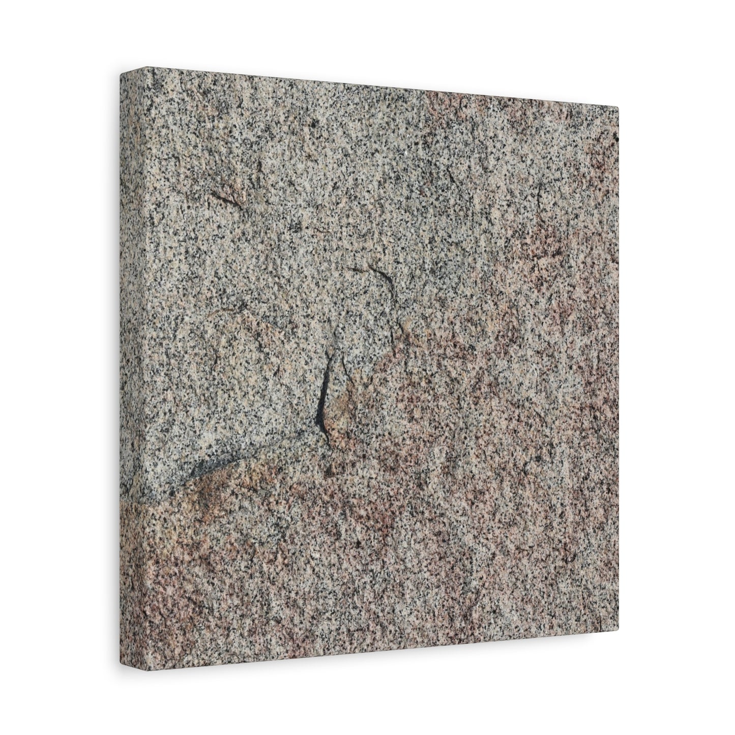 Tectonic Murmur - Unique Frameless Canvas Wall Art