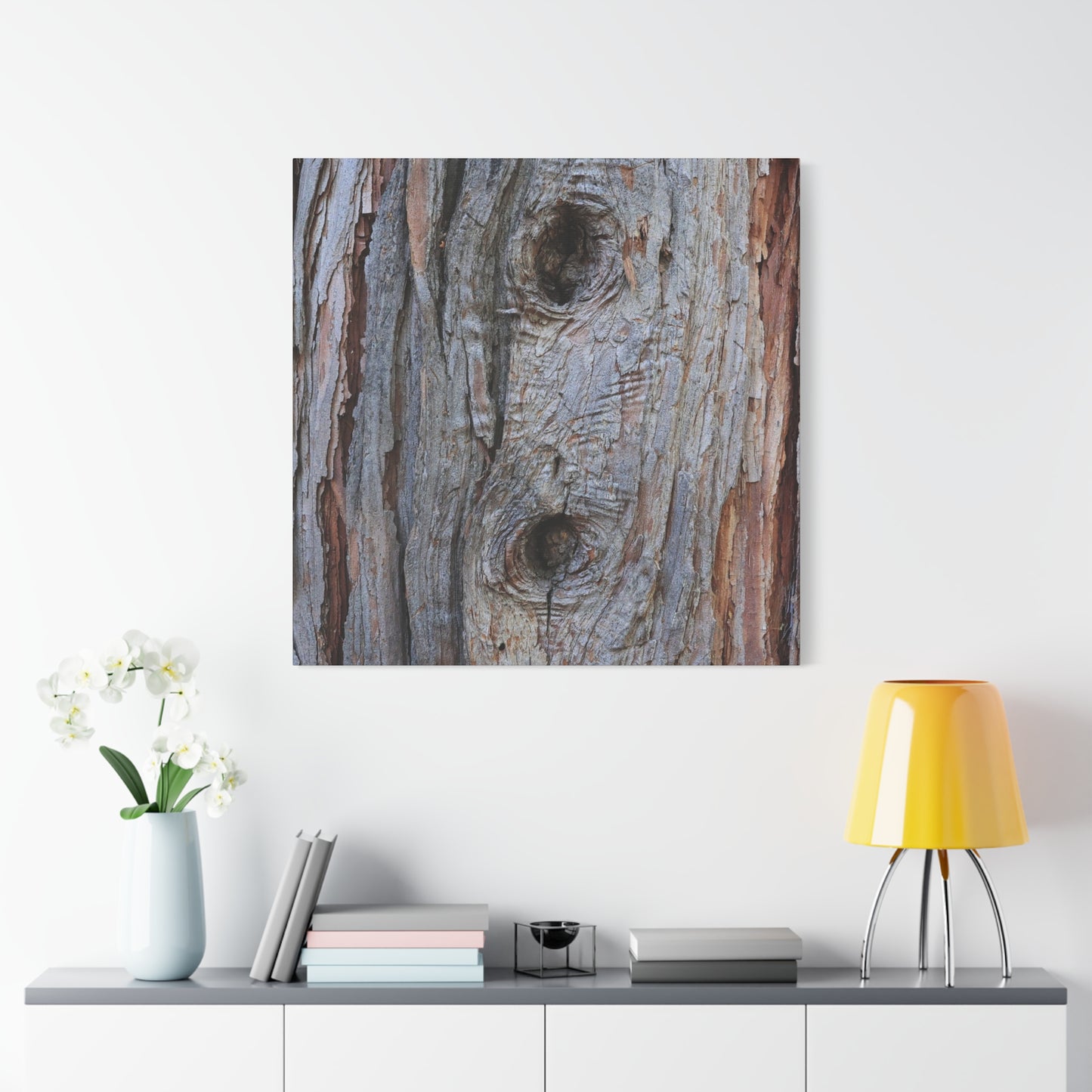 Wooden Memoir - Unique Frameless Canvas Wall Art